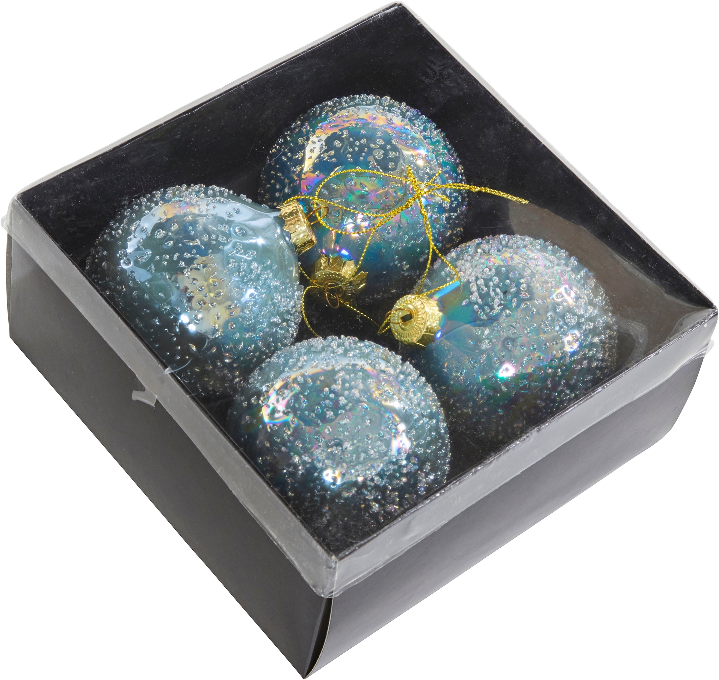 Guido Maria Kretschmer Home&Living Christbaumschmuck »Weihnachtsdeko, Christbaumschmuck«, (Set, 4 tlg.), aus Glas