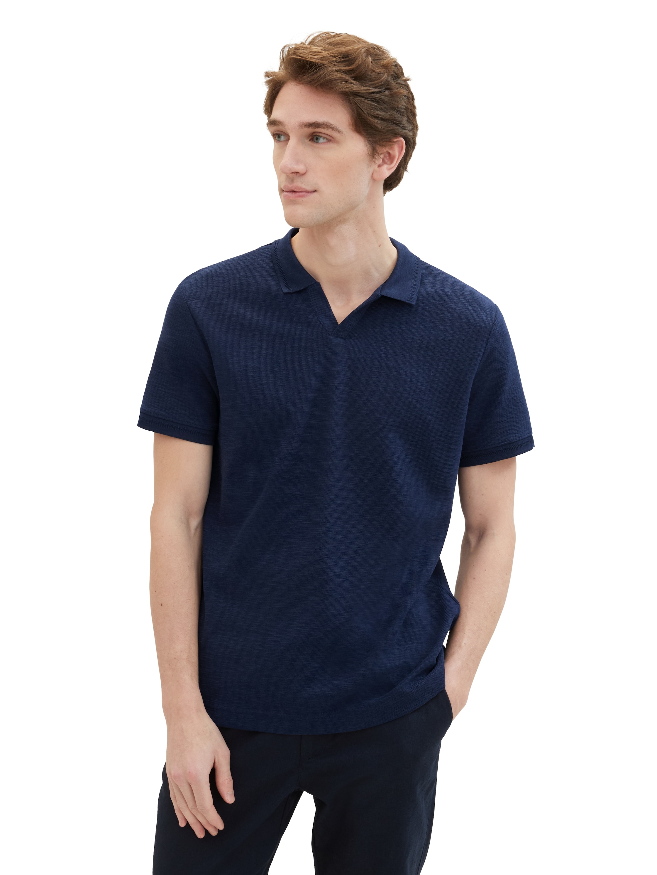 TOM TAILOR Poloshirt, mit Struktur günstig online kaufen