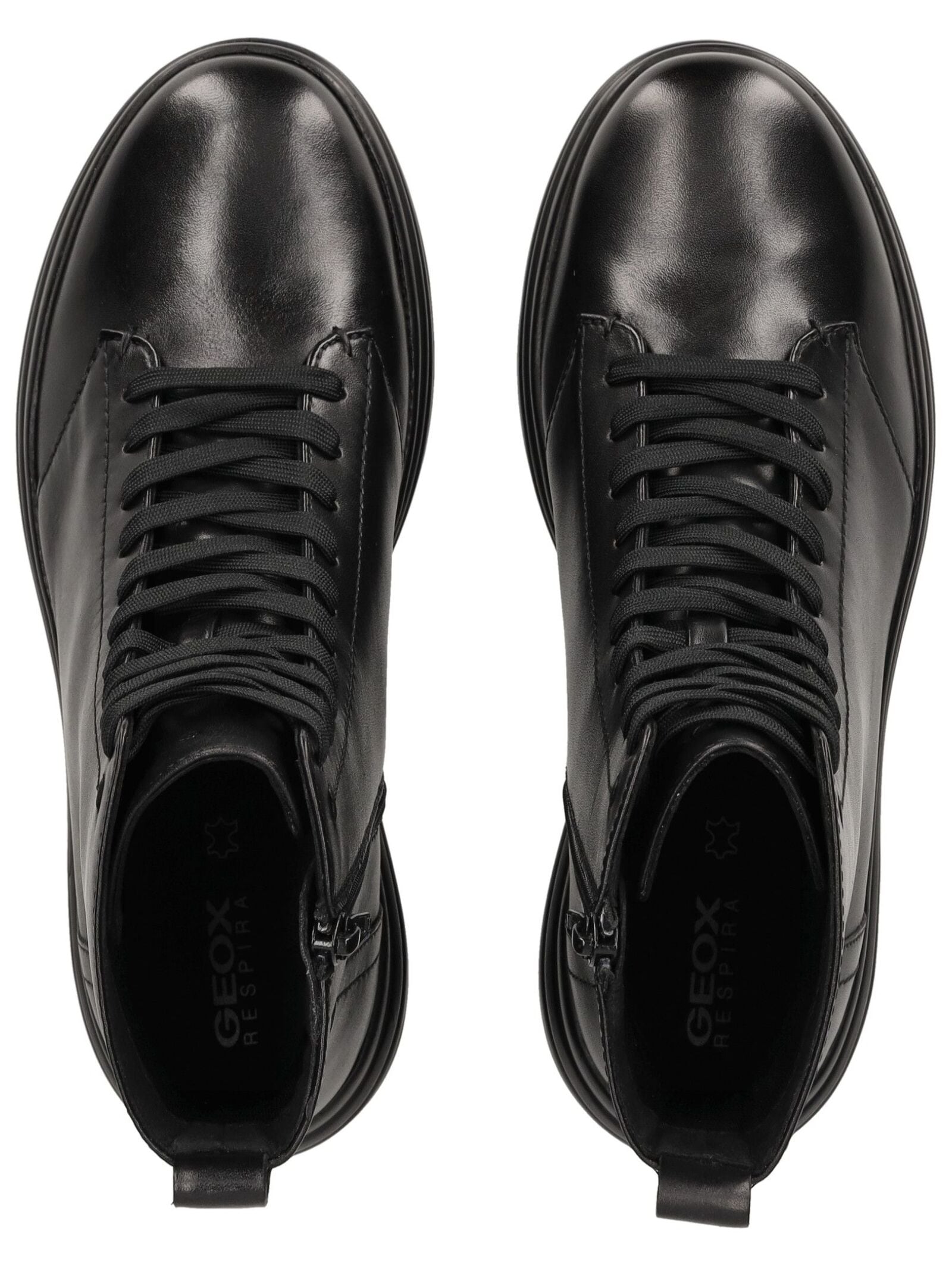 Geox Schnürstiefelette »Geox Stiefelette Glattleder«