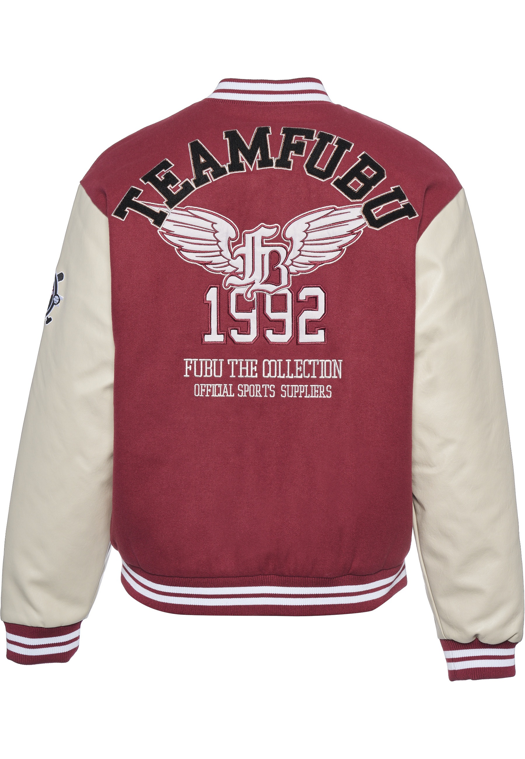Fubu Bomberjacke "Fubu Herren FM233-009-1 FUBU College Varsity Jacket" 1 St günstig online kaufen