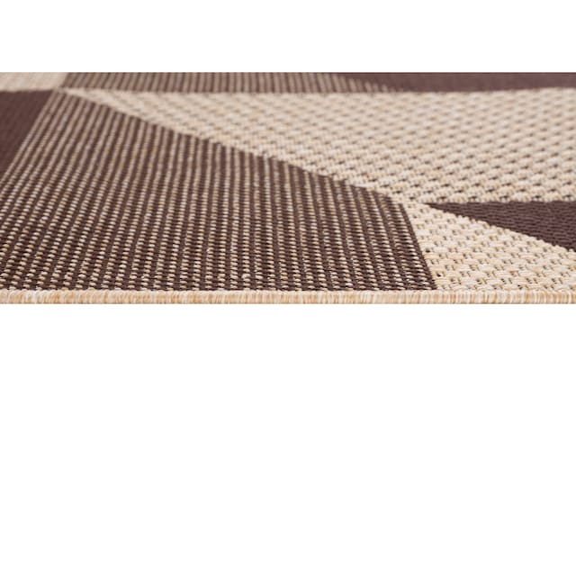 Home affaire Läufer »Borfin«, rechteckig, mit geometrischem Muster,  schmutzabweisend, In- und Outdoor geeignet | BAUR