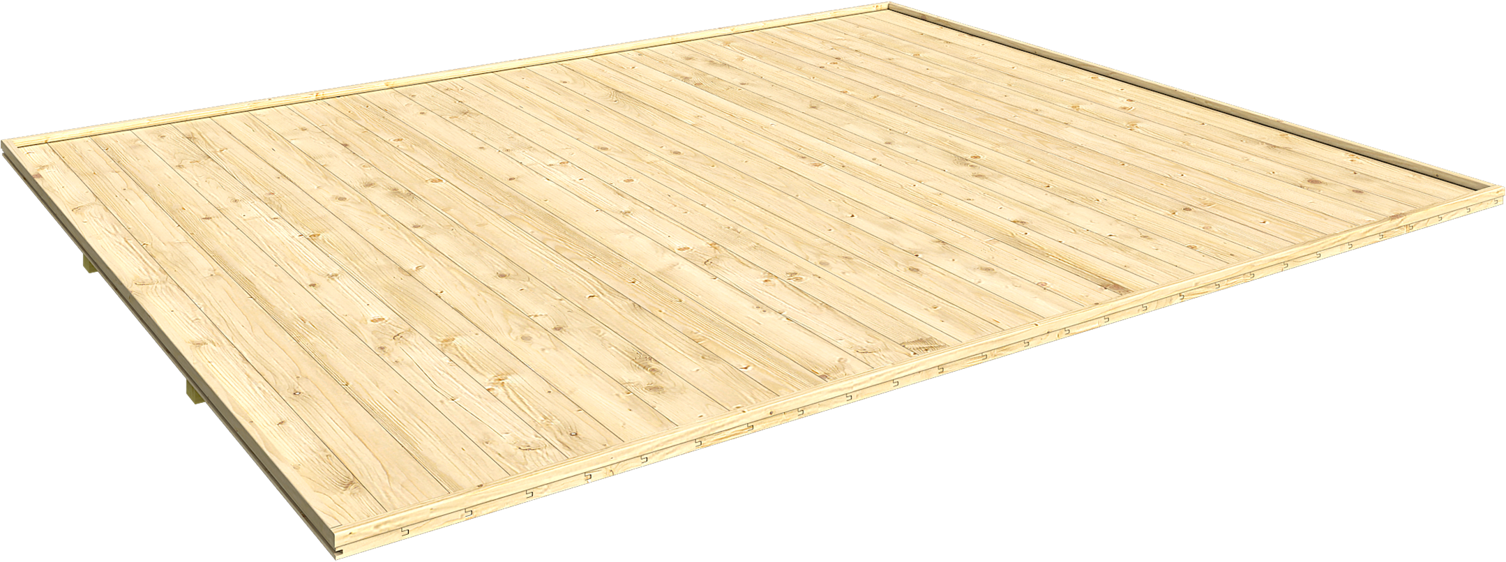 weka Gartenhaus-Fußboden "für Gartenhaus Batu 1" günstig online kaufen
