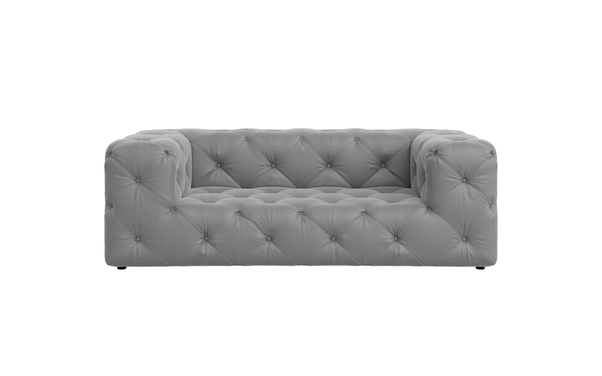 Home affaire 2-Sitzer "FOLLINA" 2-Sitzer Sofa mit klassischer Chesterfield- günstig online kaufen