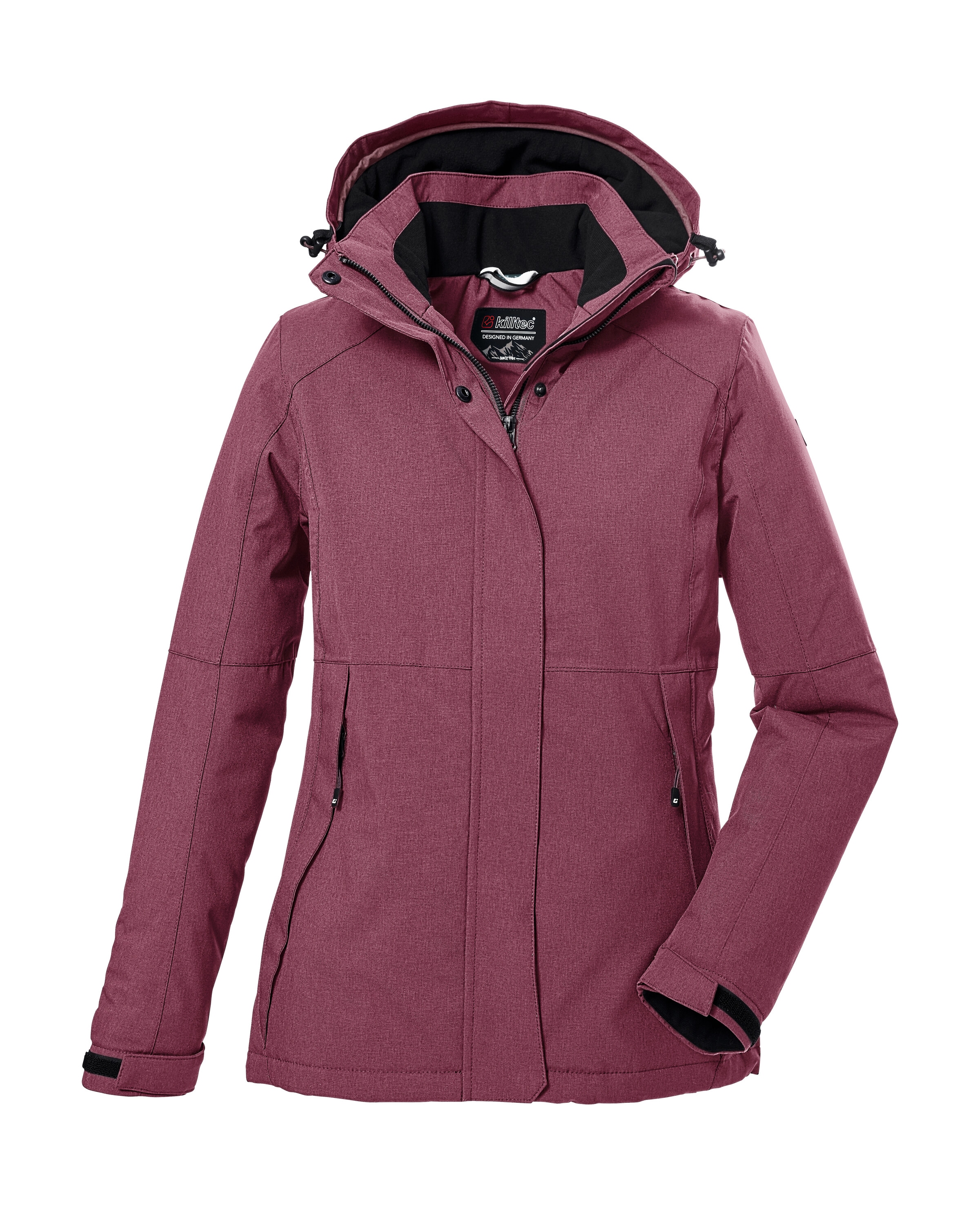 Killtec Outdoorjacke "KOW 37 WMN JCKT" Wasserdichte Damen Funktionsjacke mit abnehmbarer Kapuze
