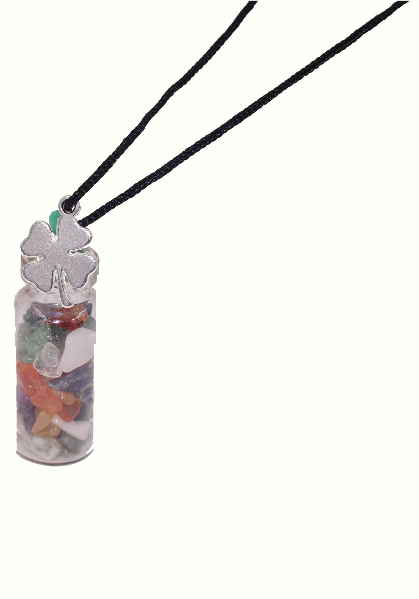 Firetti Luck Bottle Pendant Necklace Multicolor 80cm 2