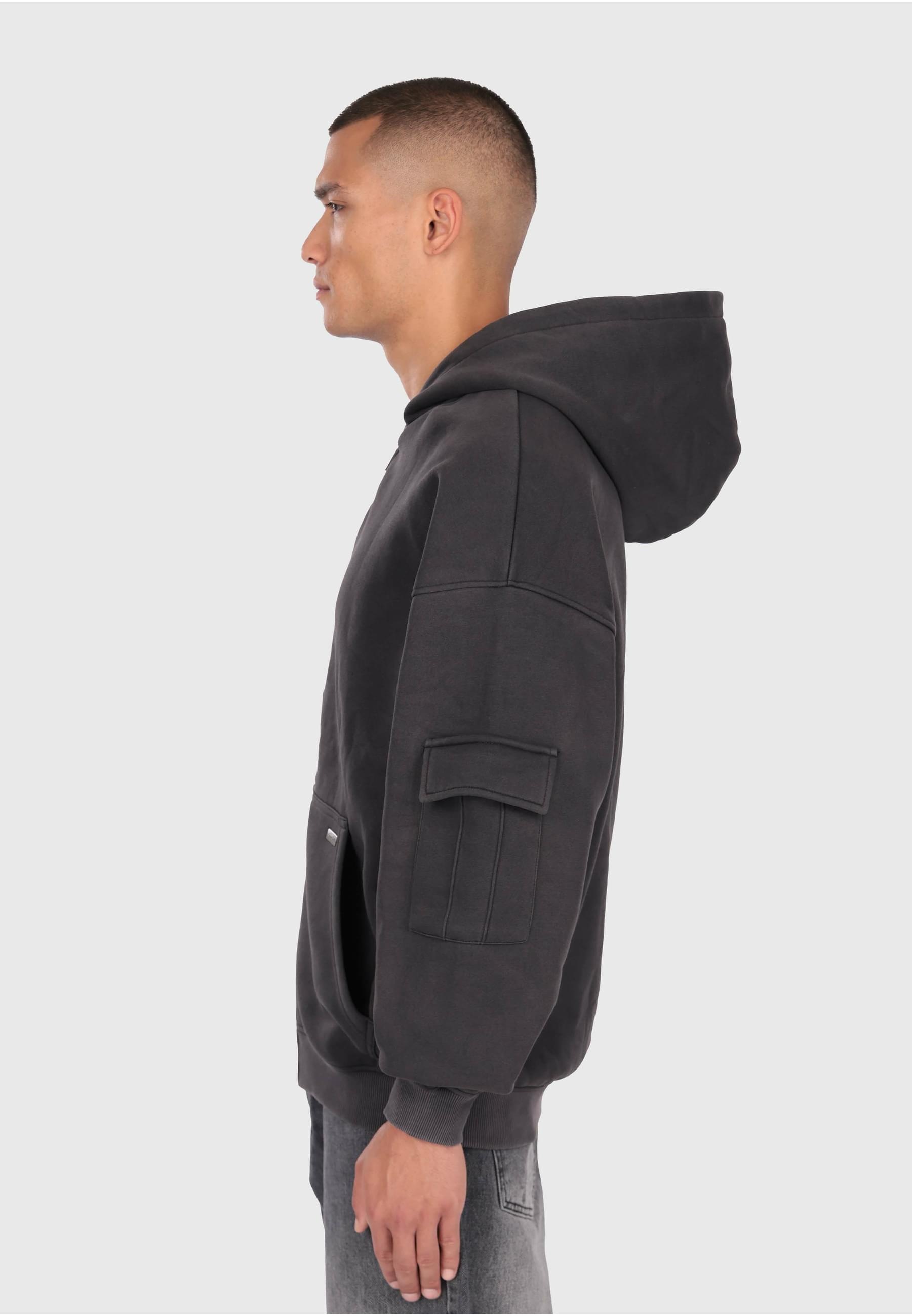 Dropsize Sweatjacke »Dropsize CARGO ZIPPER HOODIE«