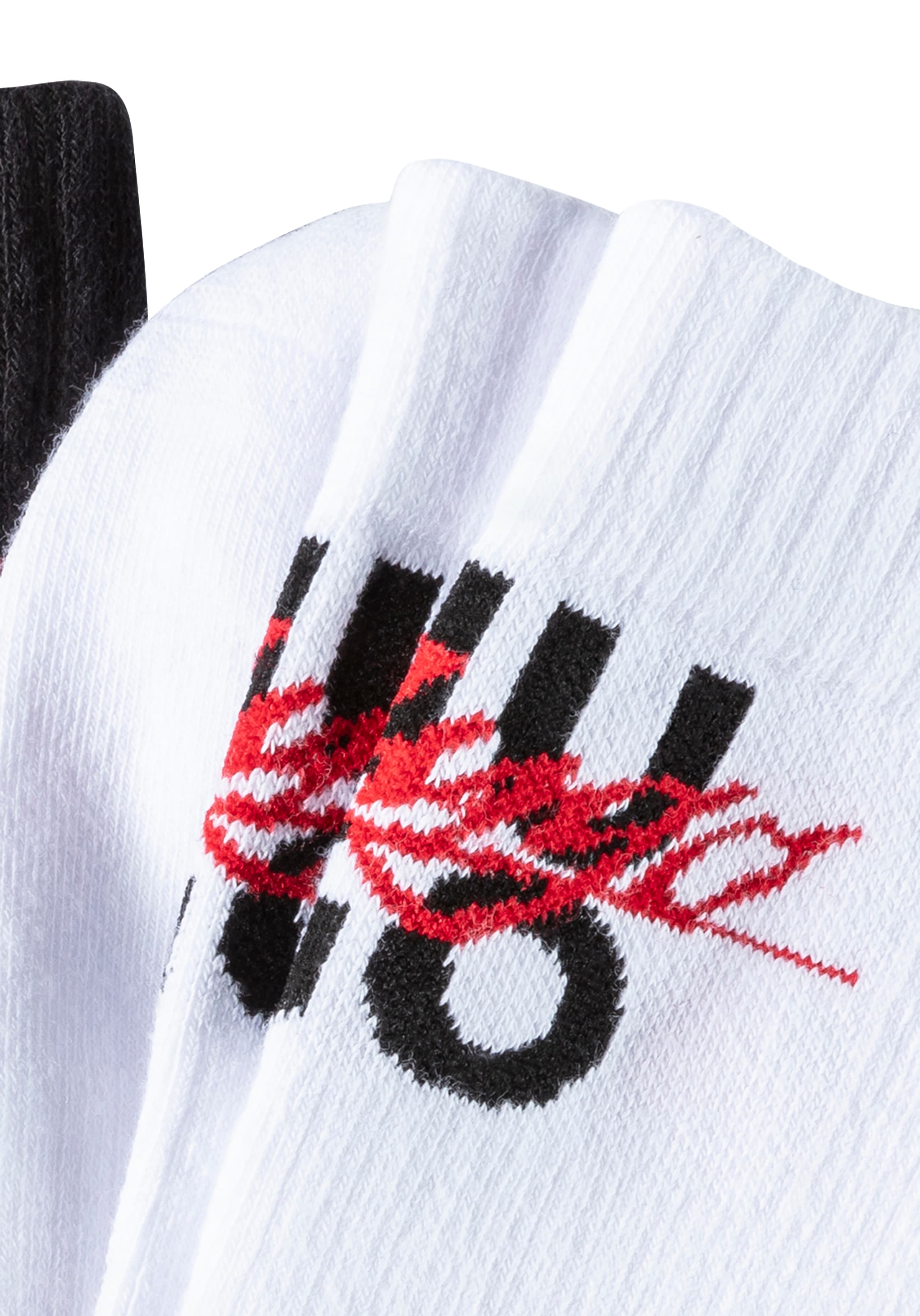 HUGO Underwear Freizeitsocken "3P QS THRILLER CC", (Packung, 3 Paar, 3er-Pa günstig online kaufen