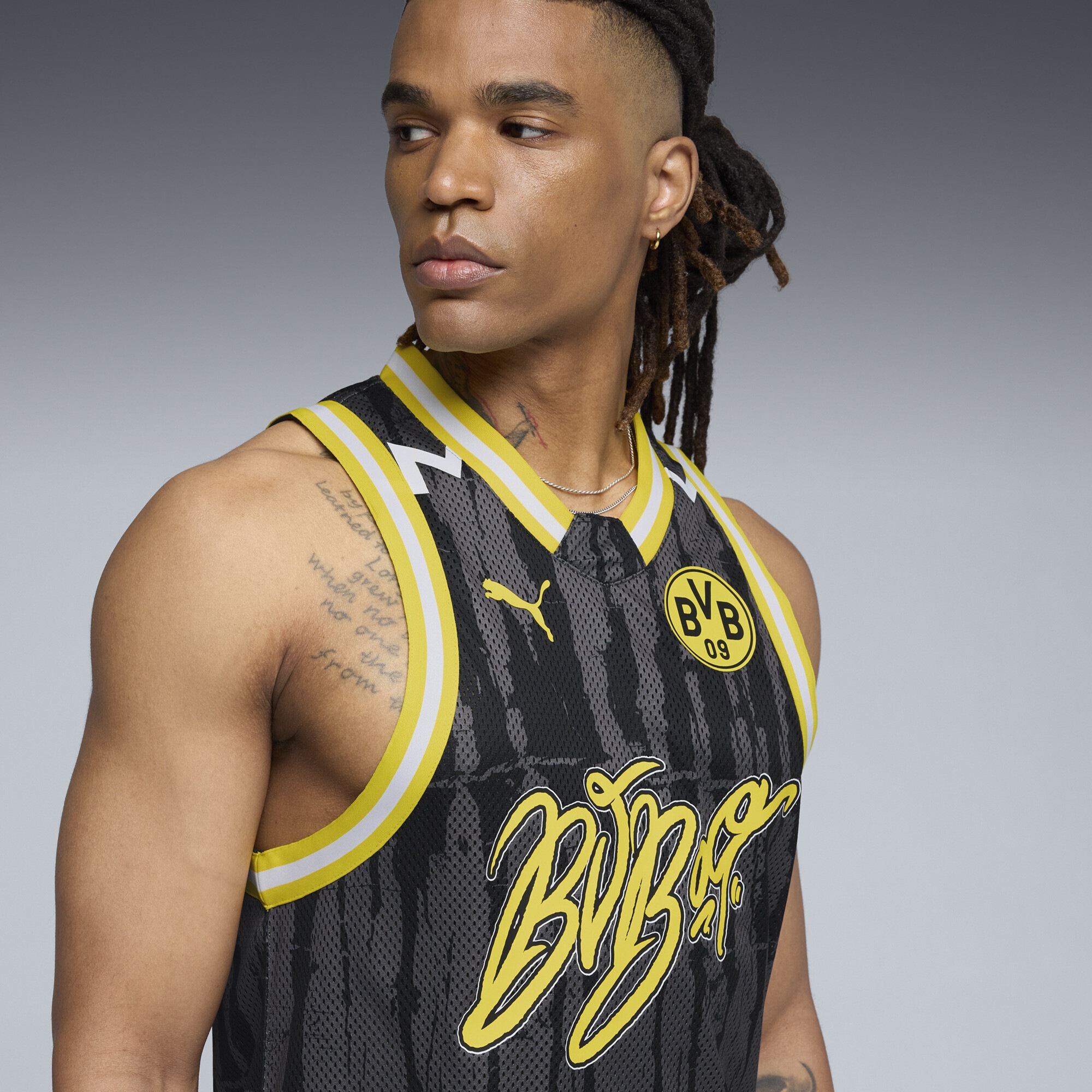 PUMA Trainingsshirt »PUMA HOOPS x Borussia Dortmund Trikot Herren«