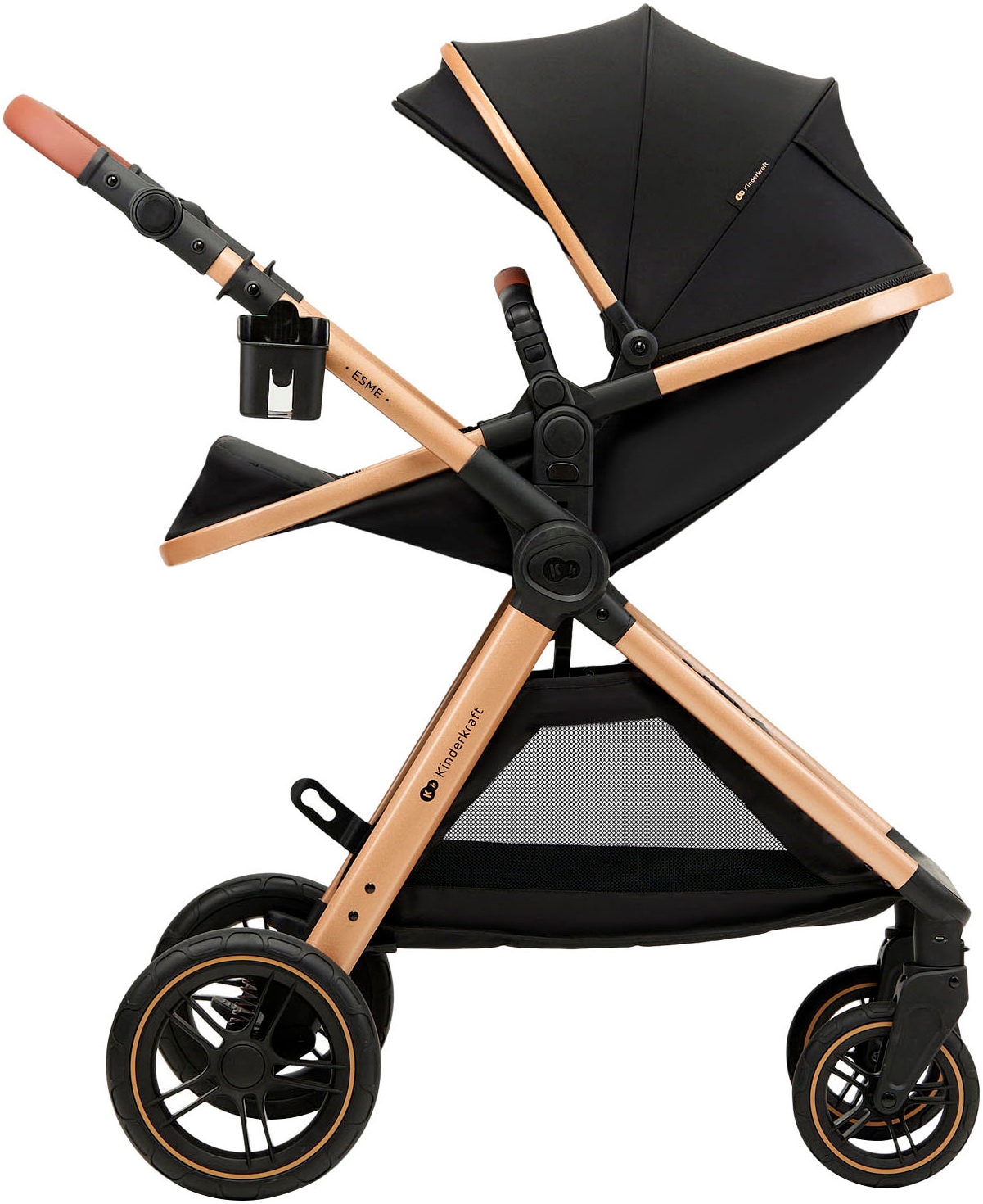 Kinderkraft Kombi-Kinderwagen »ESME 3IN1«, 22 kg, inkl. Babyschale