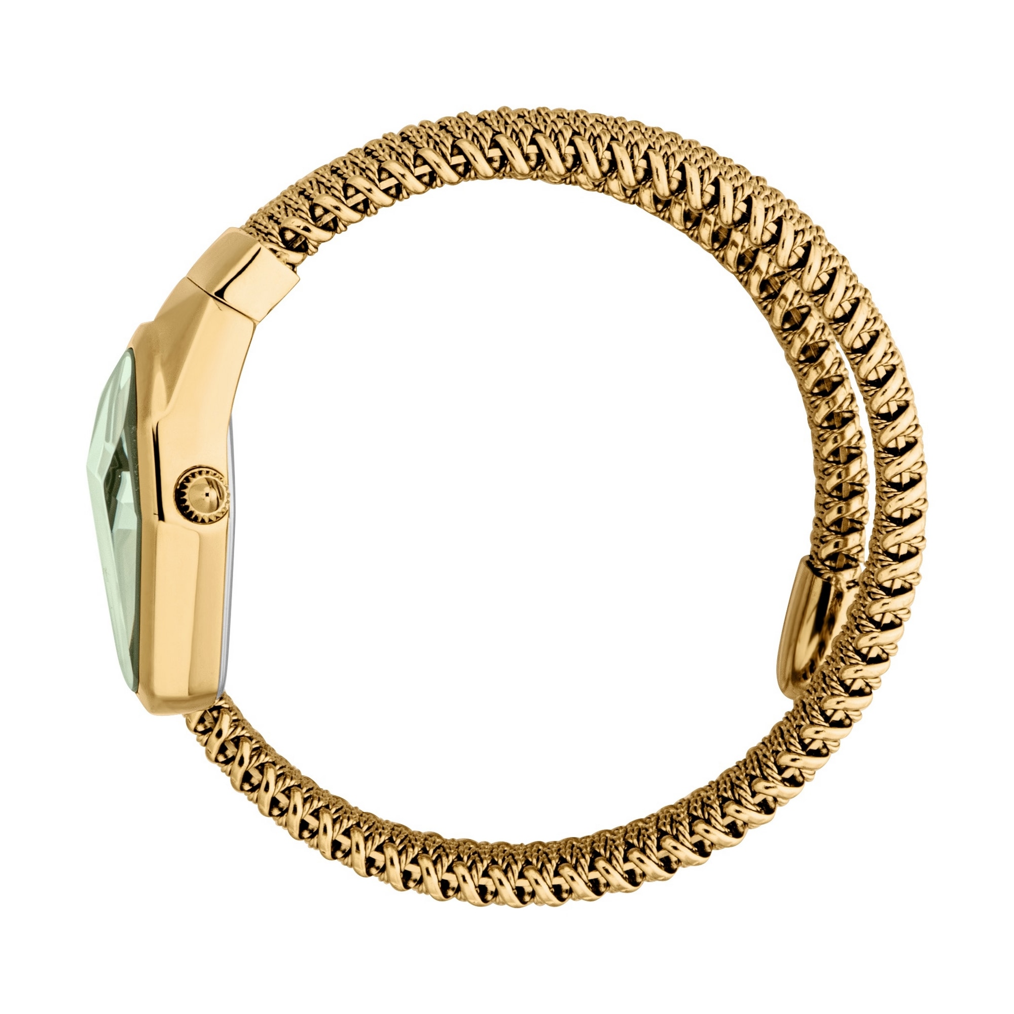 Just Cavalli Time Quarzuhr »Signature Snake« Armbanduhr, Edelstahlarmband, analog, Kristallsteine