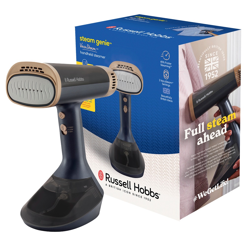 RUSSELL HOBBS Dampfbürste "28550-56 VacuSteam" 1400 W Dampfbürste, mit Kera günstig online kaufen