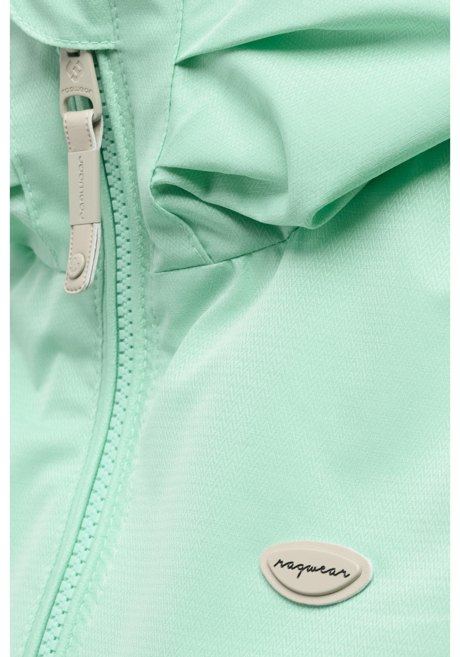 Ragwear Outdoorjacke »Dizzie Tech« mit Kapuze Wasserdichte Damen Übergangsjacke mit großer Kapuze