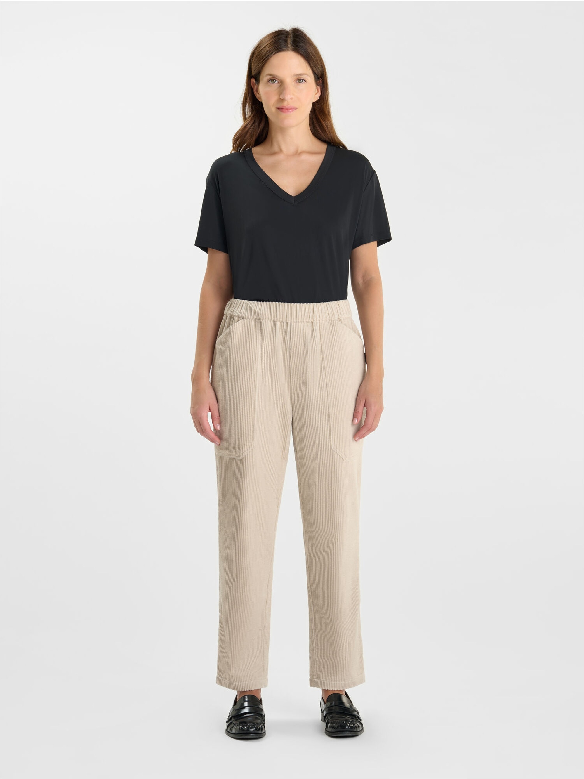 Le Temps Des Cerises Stoffhose »CORDO«  im klassischen Design