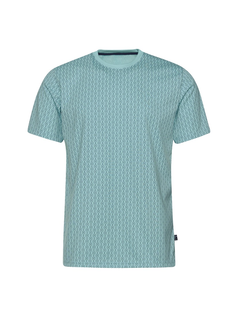 Trigema Schlafanzug »TRIGEMA T-Shirt mit Allover Vintage-Muster«, (1 tlg.)