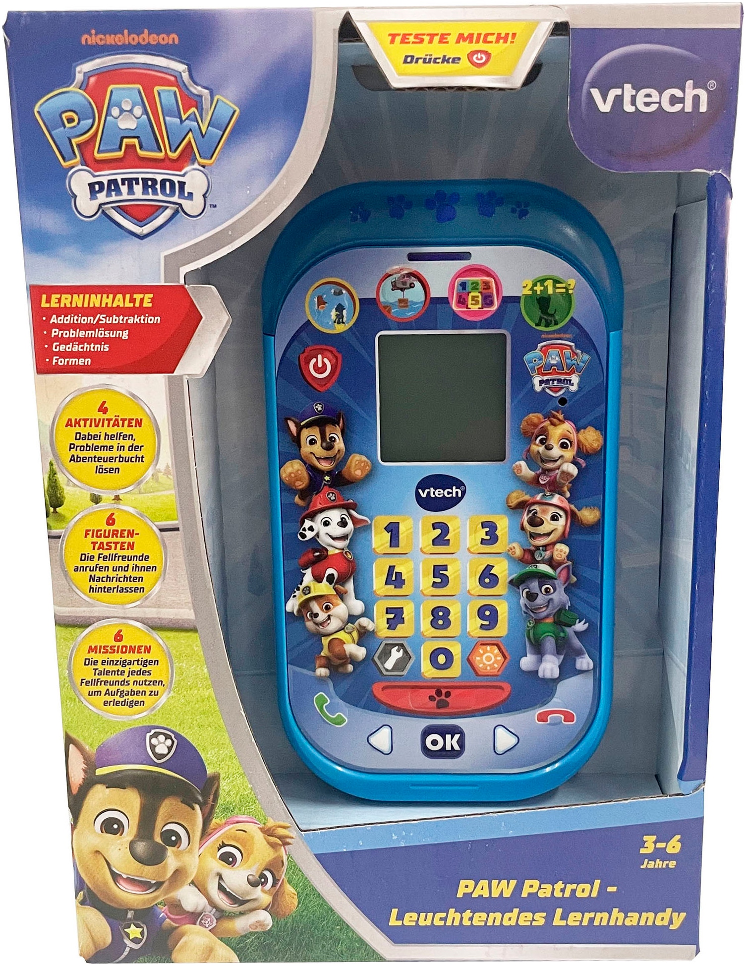 Vtech® Spieltelefon »PAW Patrol - Leuchtendes Lernhandy«