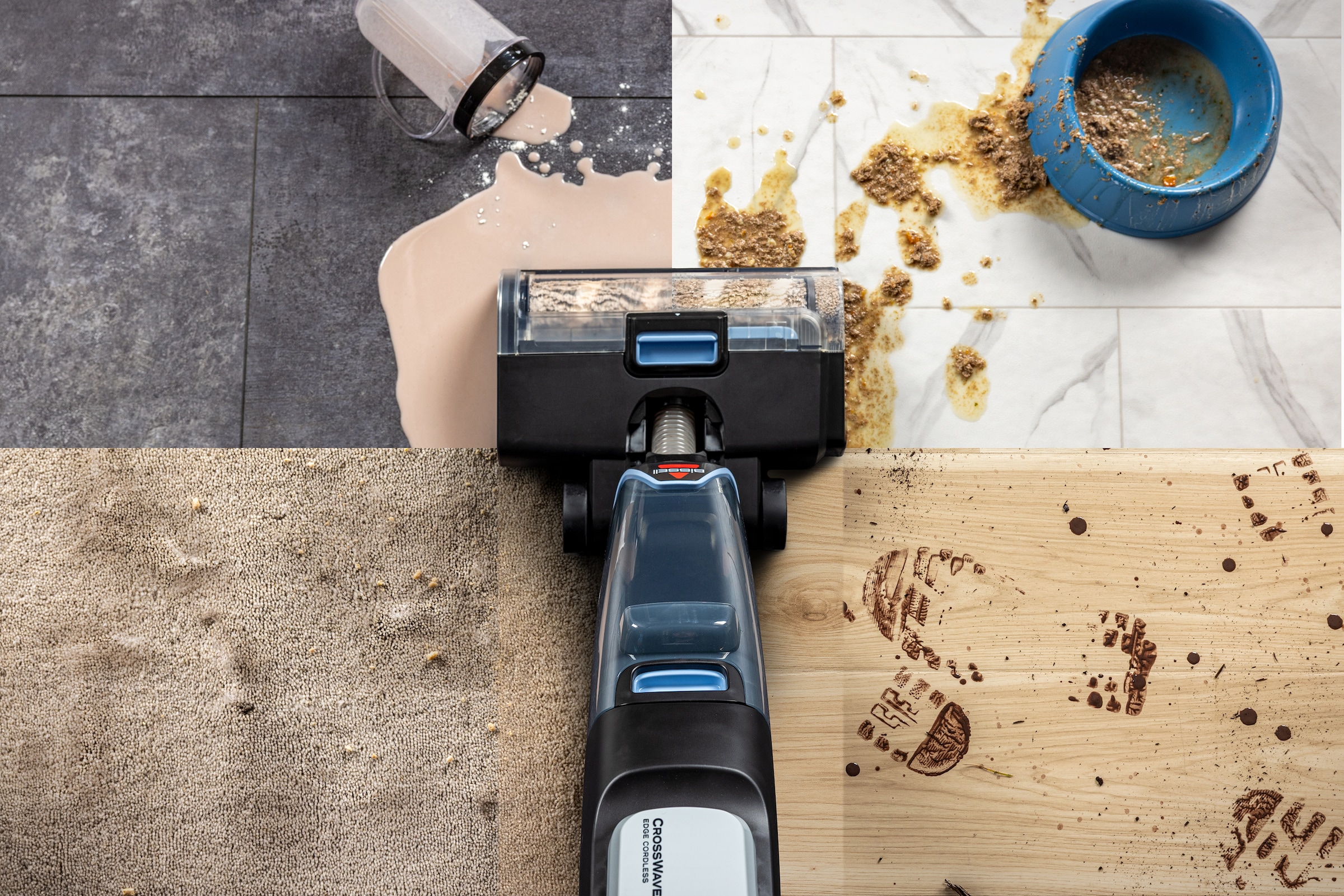 Bissell Nass-Trocken-Akkusauger »CrossWave Edge Cordless Select«
