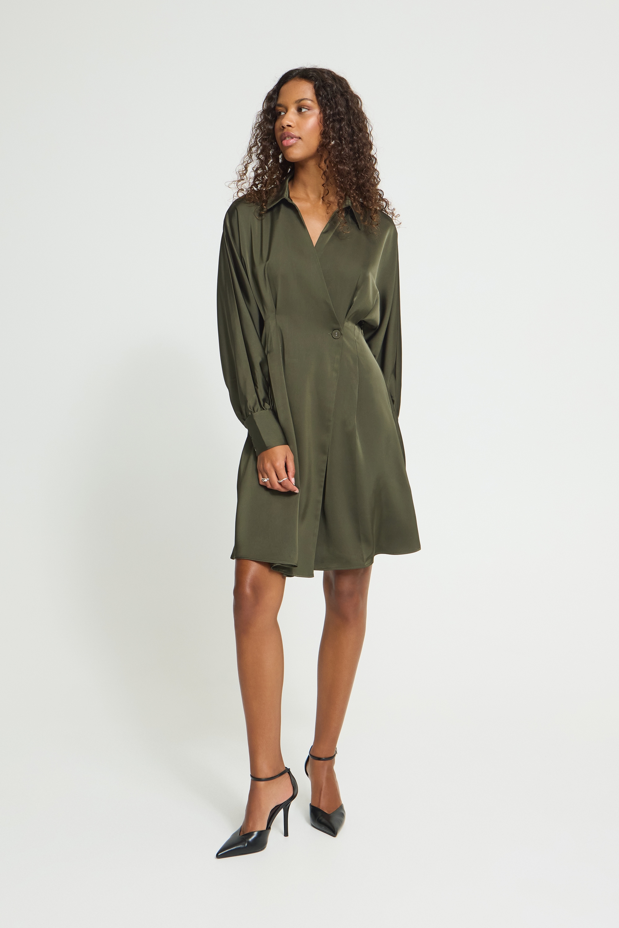 Ichi Midikleid »ICHI Freizeitkleid IHRUTH«