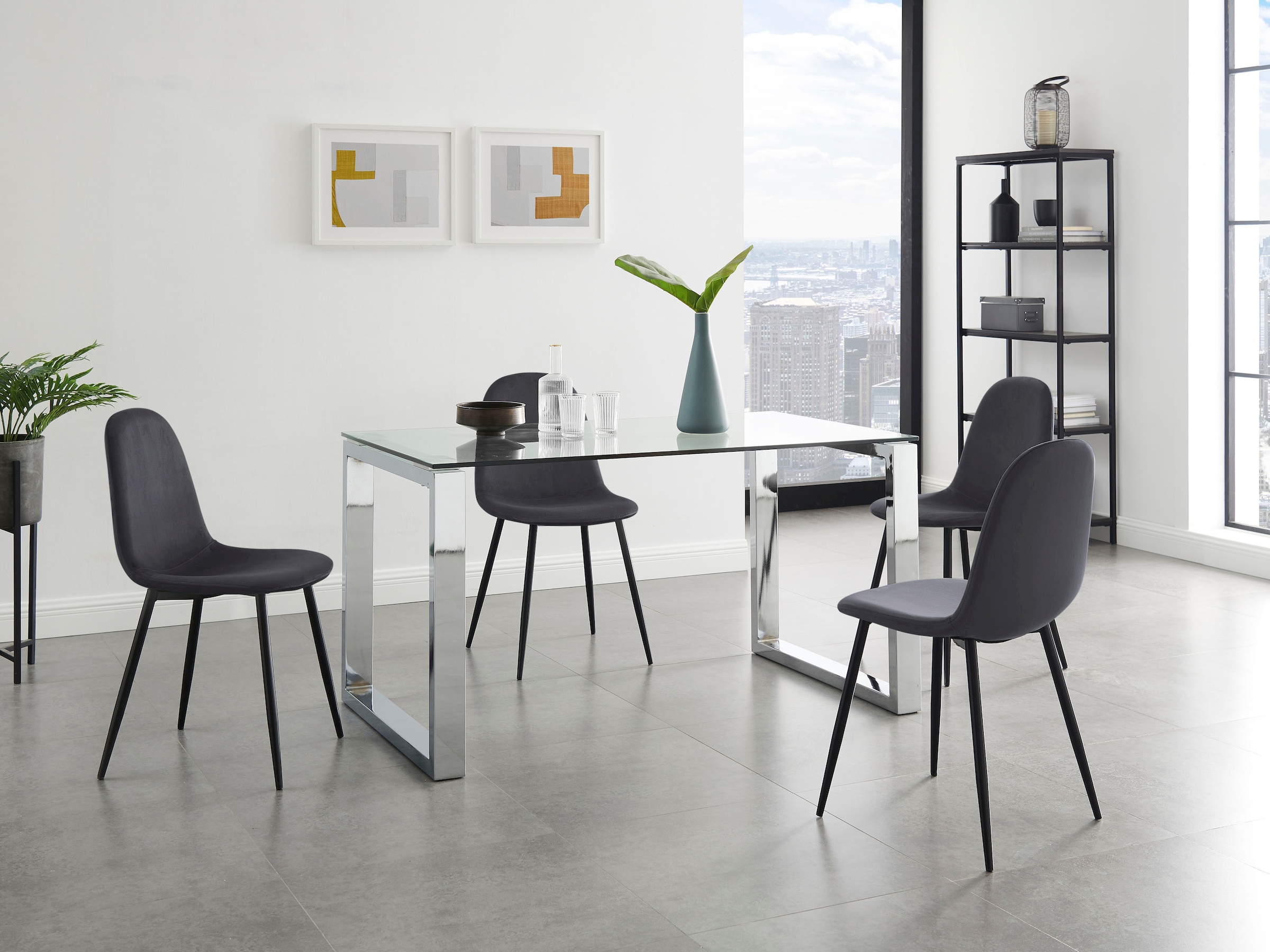 OTTO home "Eadwine, TOPSELLER Stuhl, Küchenstuhl, 4-Fuß Stuhl, OTTOs Choice günstig online kaufen