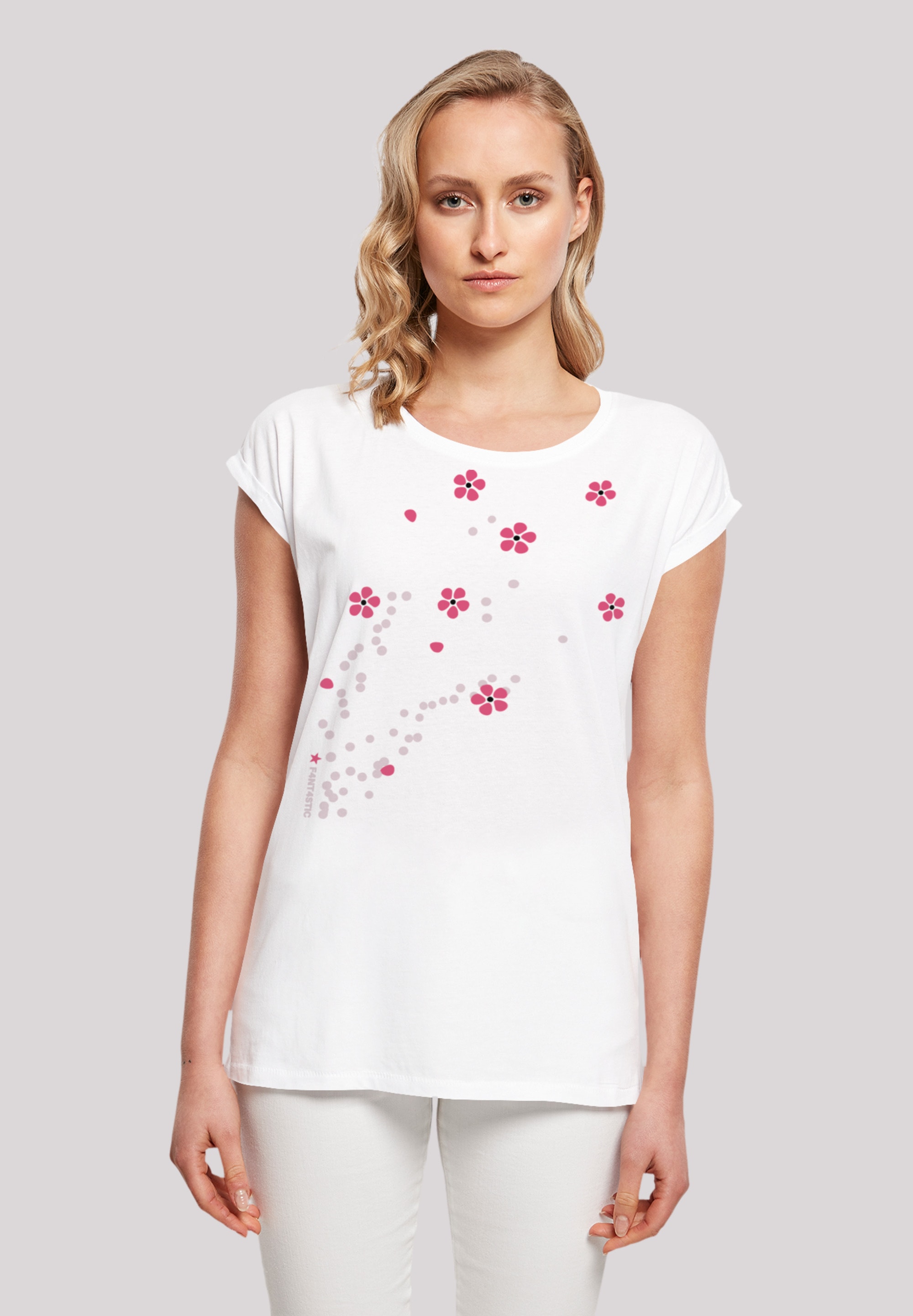 T-Shirt »Blumen Ranke«, Print