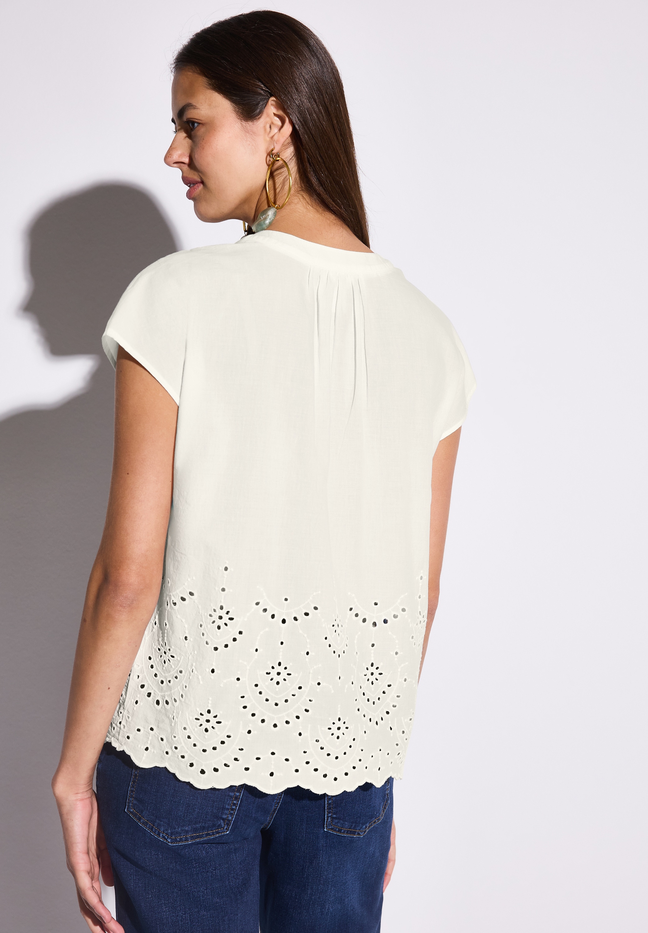 STREET ONE Shirtbluse, aus reiner Baumwolle