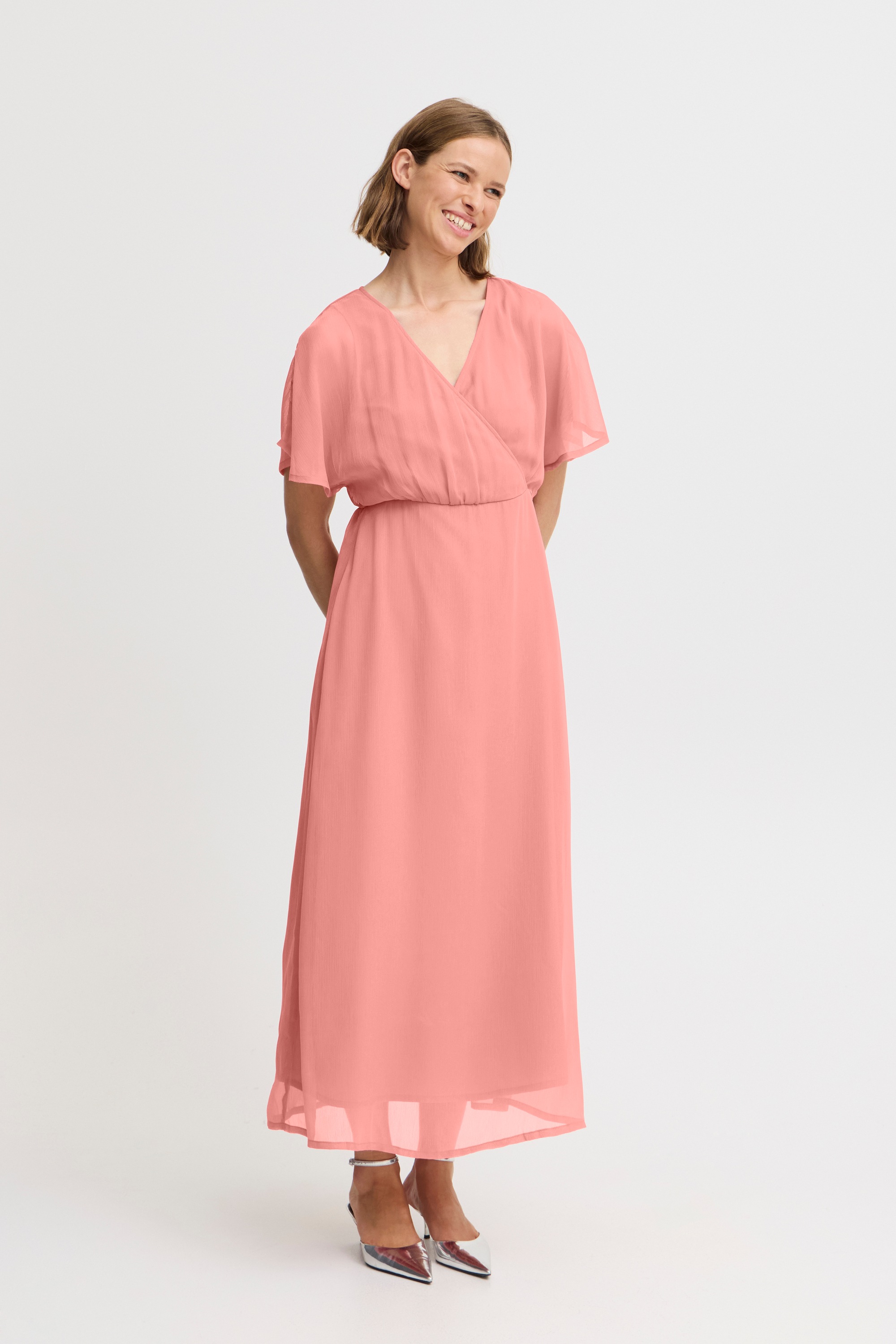 b.young Midikleid »Damen Kleid BYIPOLNA«