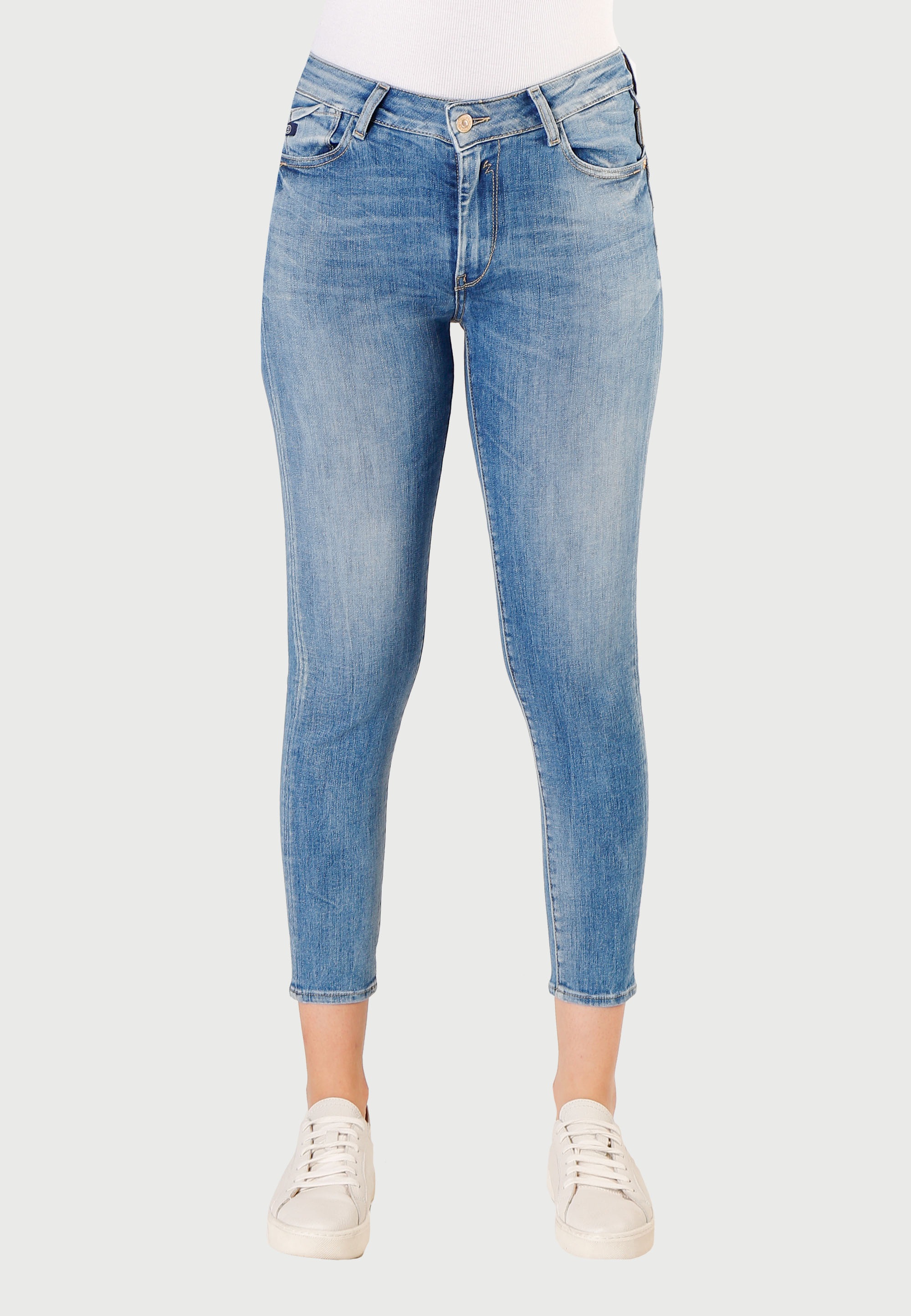 Le Temps Des Cerises 7/8-Hose »PULPC« mit dezenter Waschung