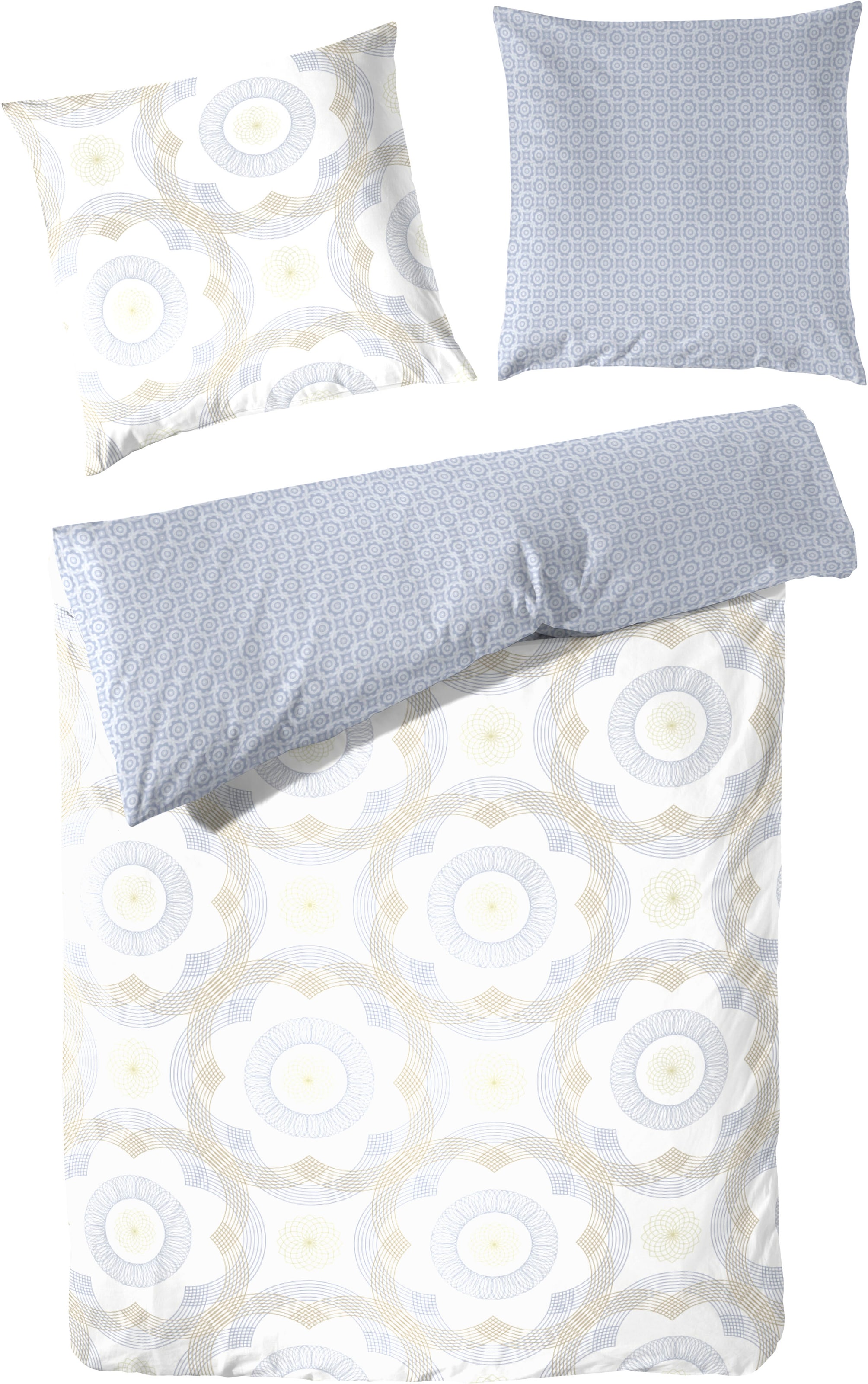 Primera Wendebettwäsche "Perkal Bettwäsche Rotator" 2 Stk. mit einem verspi günstig online kaufen