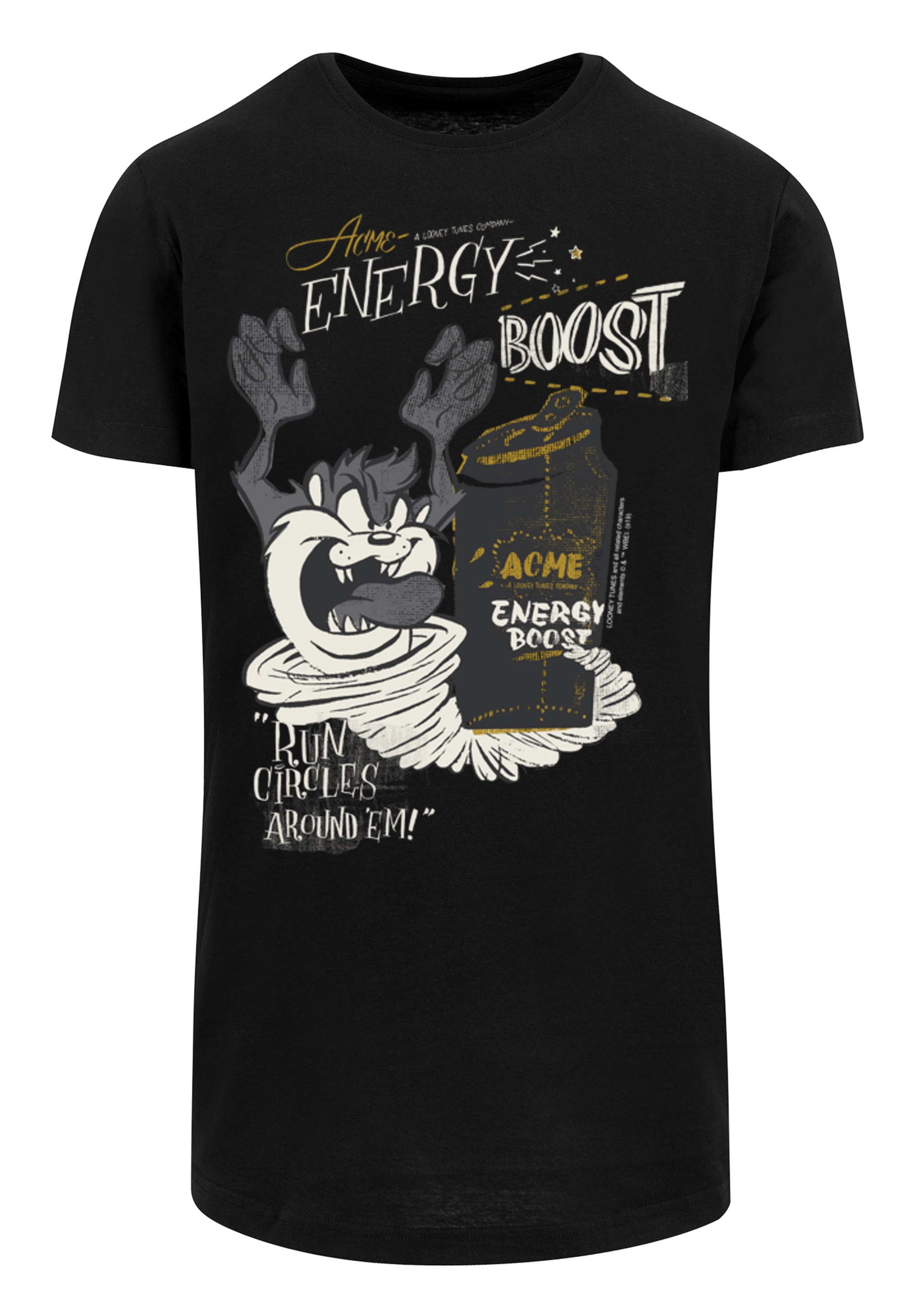 F4NT4STIC T-Shirt »Looney Tunes Taz Energy Boost«, Print