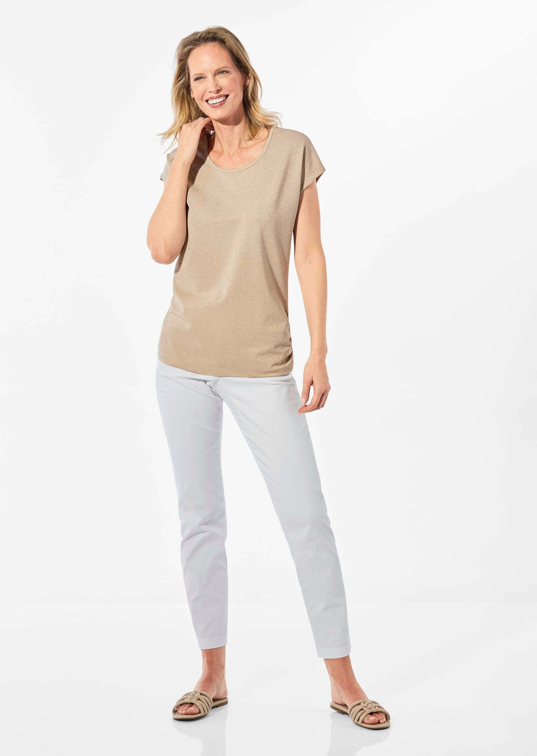 GOLDNER Trägertop »Top mit effektvollem Glanz«