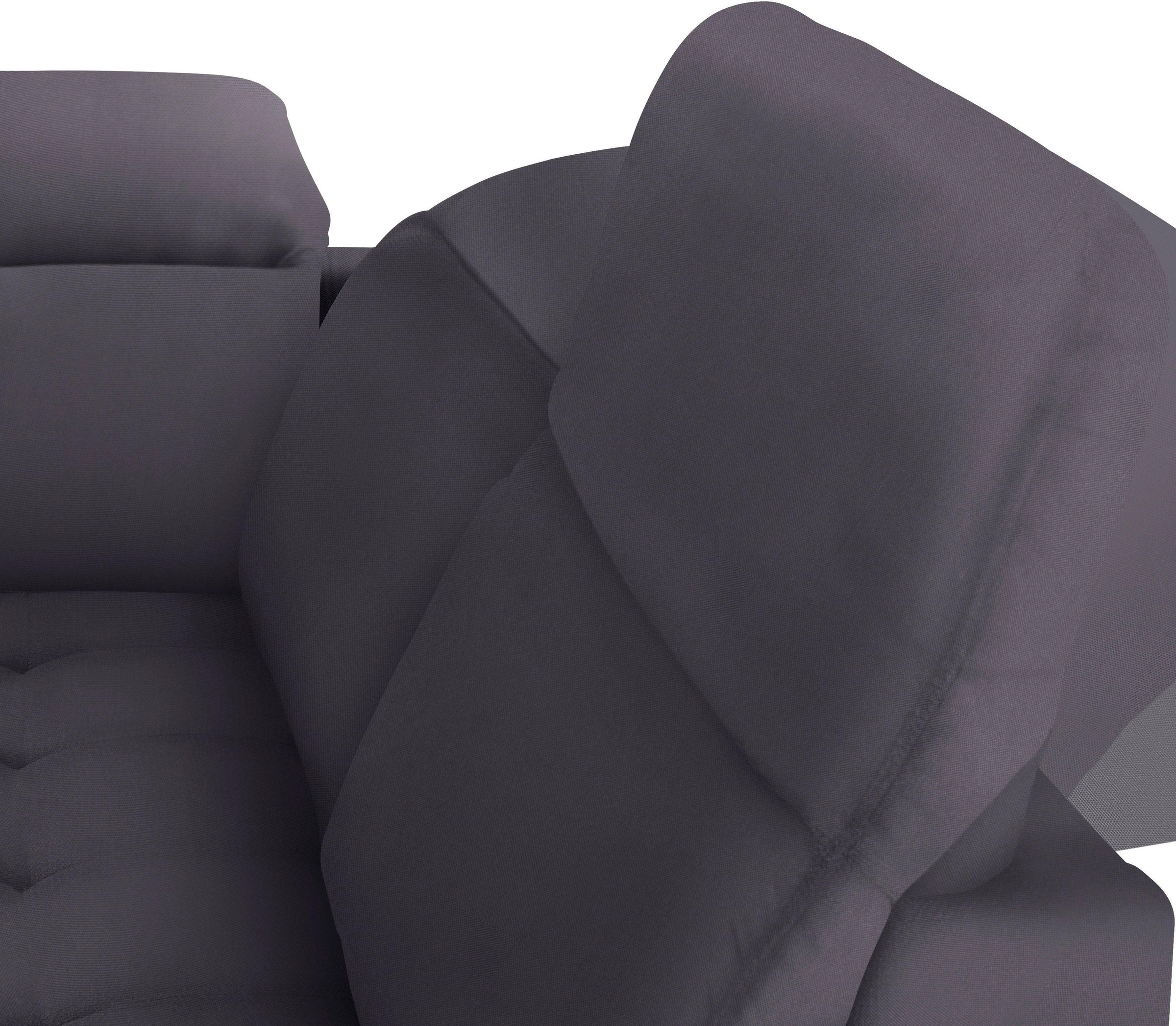 sit&more Wohnlandschaft »Stardust U-Form«, inklusive Kopfteilverstellung, Armlehnenfunktion und Tischelement