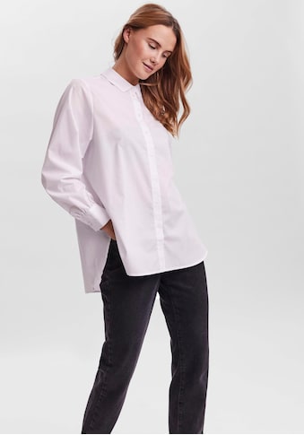 Vero Moda Ilgi marškiniai »VMELLA L/S BASIC SHIR...