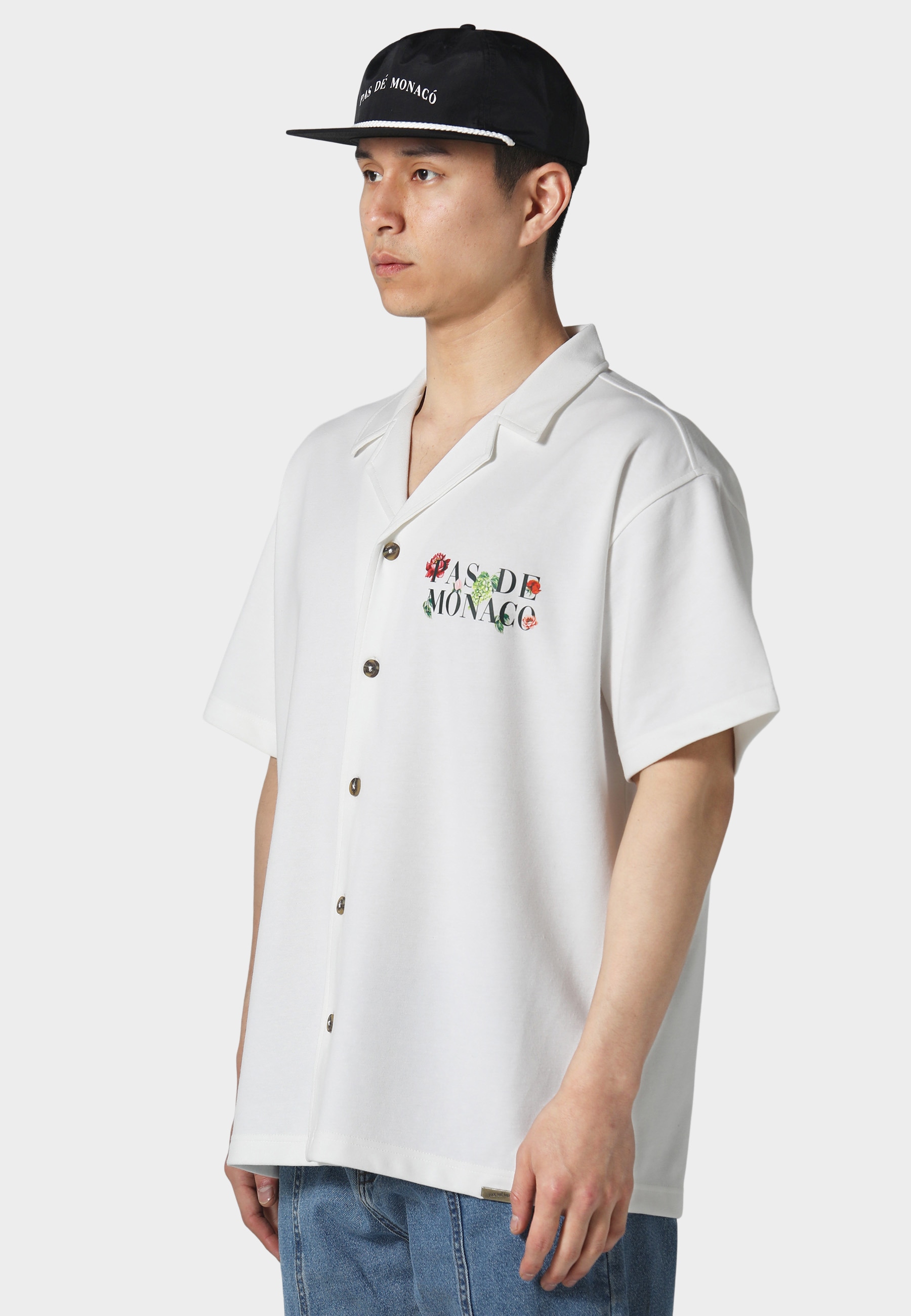 Pas De Monaco Kurzarmshirt »Pas De Monaco FLORALE CUABAN SHIRT« 1 Stk.
