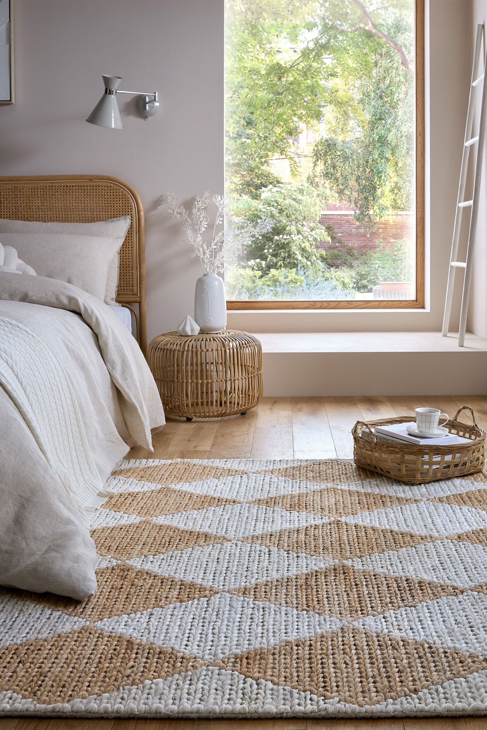 FLAIR RUGS Teppich »Effie Diamond«, rechteckig, 5 mm Höhe, handgeknüpft