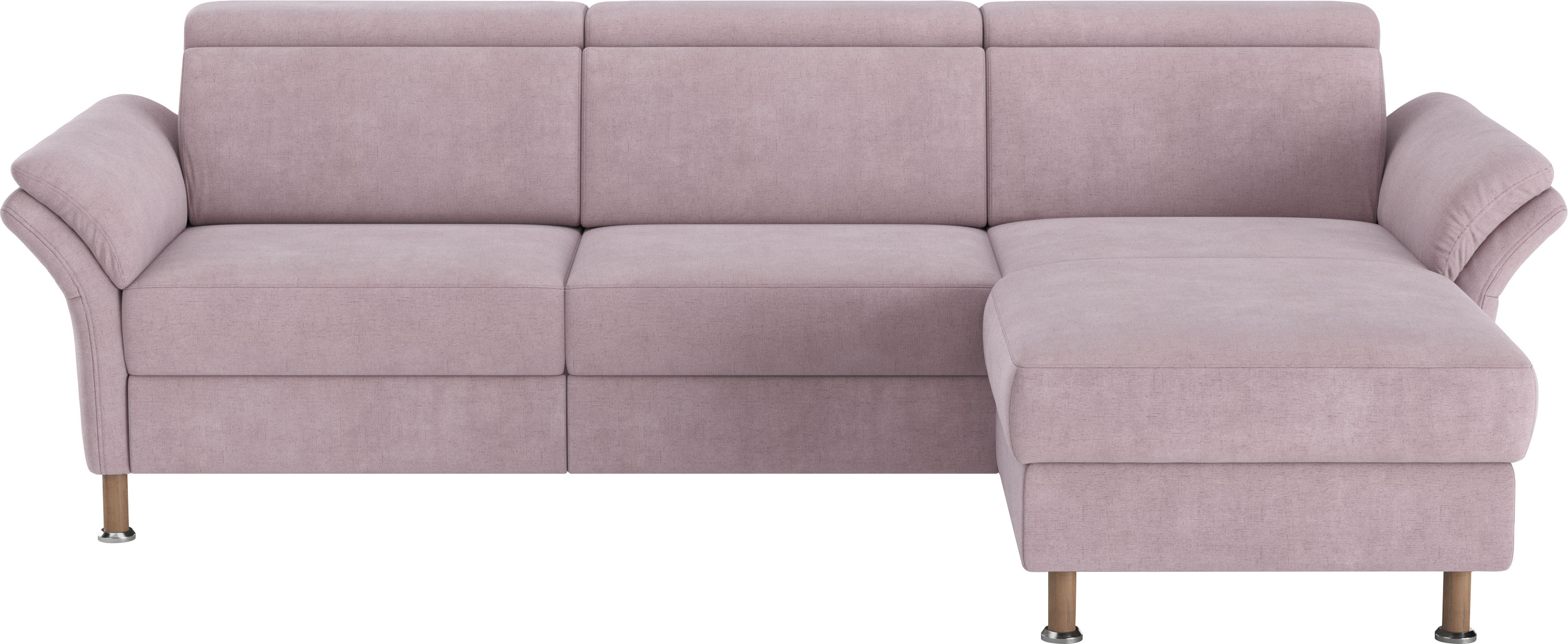 OTTO home Ecksofa "Calypso L-Form" mit motorischen Funktionen im Sofa und Recamiere