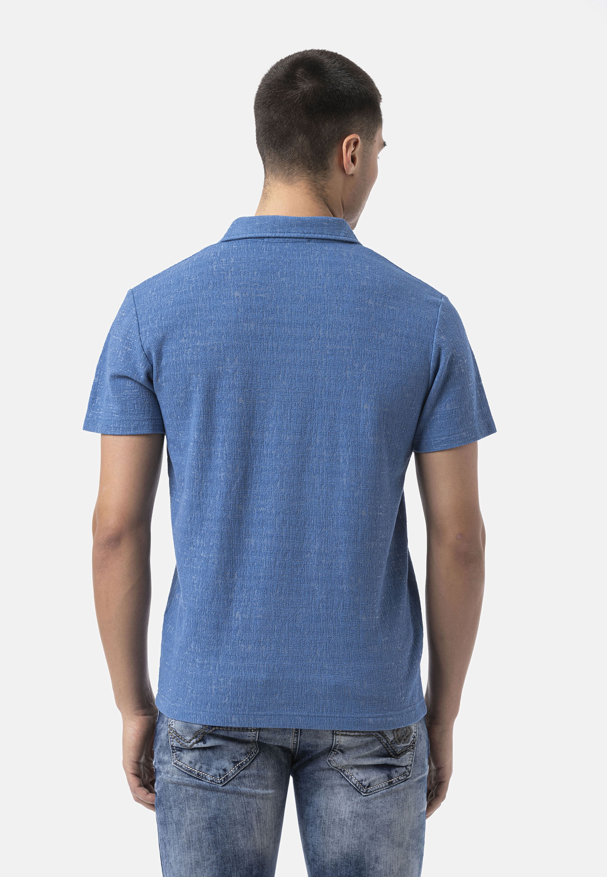 Cipo & Baxx T-Shirt »CT825« Weicher Baumwollmix