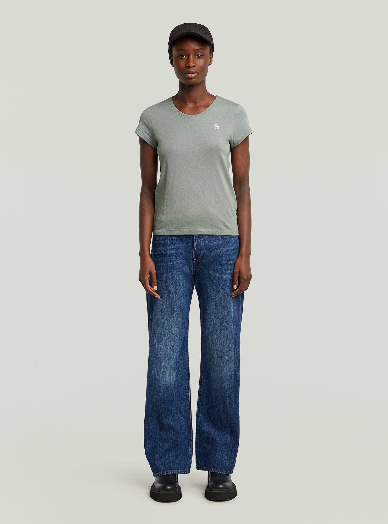 G-STAR T-Shirt »Eyben Slim V-Neck T-Shirt 2.0«