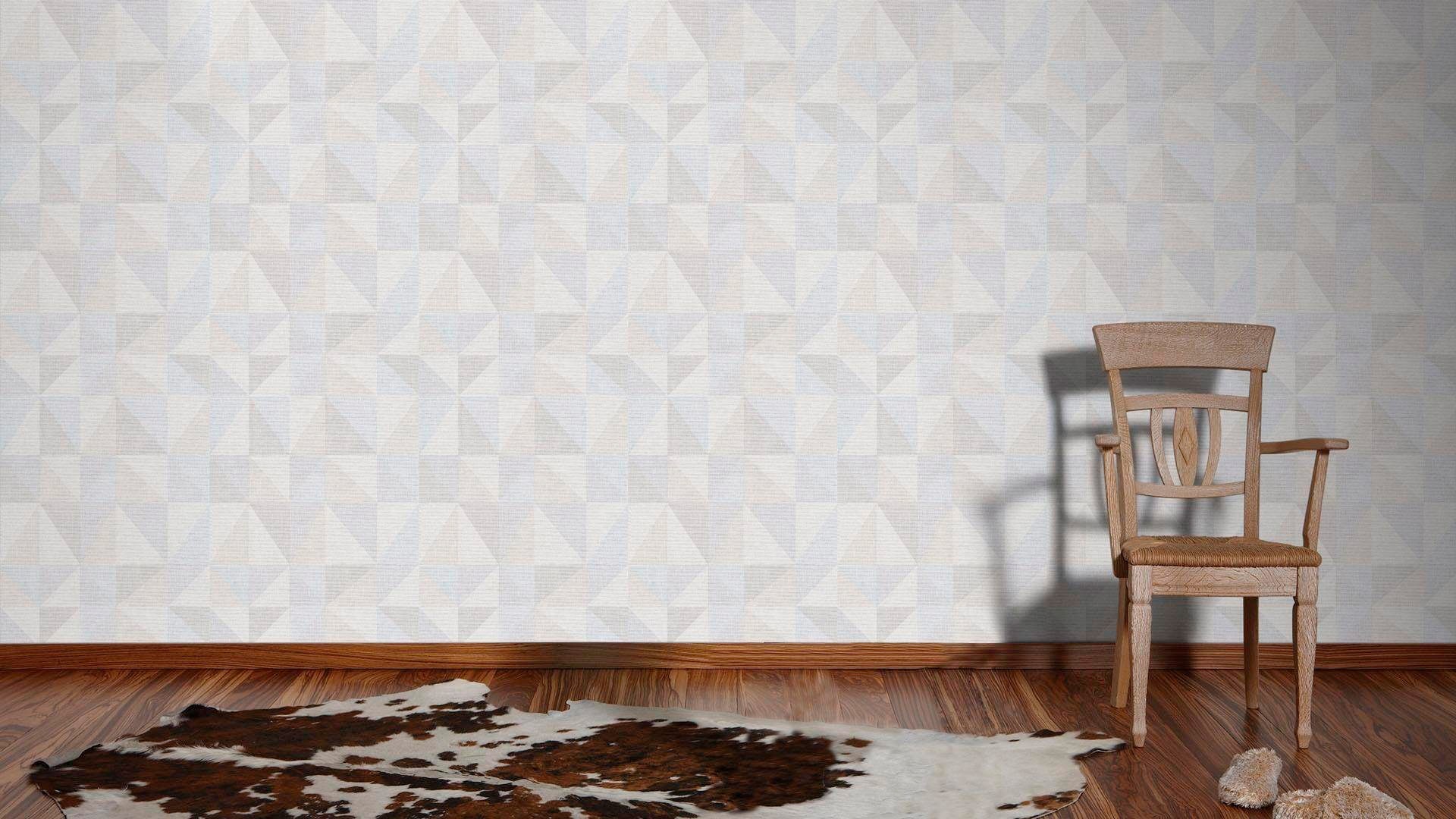 living walls Vliestapete »Björn«, geometrisch-grafisch-Motiv, Grafische Tapete Grafik Tapeten Wohnzimmer Schlafzimmer Küche Design