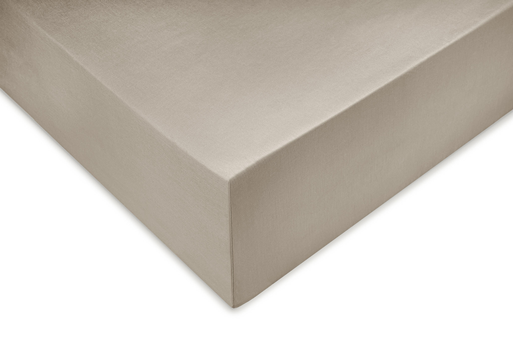 ZO HOME Spannbettlaken "Satinado" Laken aus 100% Baumwolle, hochwertiges Mako-Satin, Betttuch ab 90x200