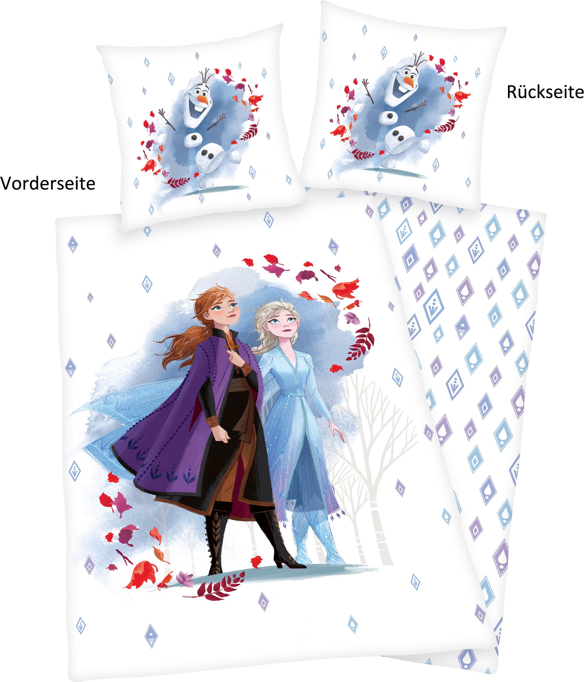 Disney Kinderbettwäsche "Little Fairy" 2 Stk. tlg. mit niedlichem Feen-Moti günstig online kaufen