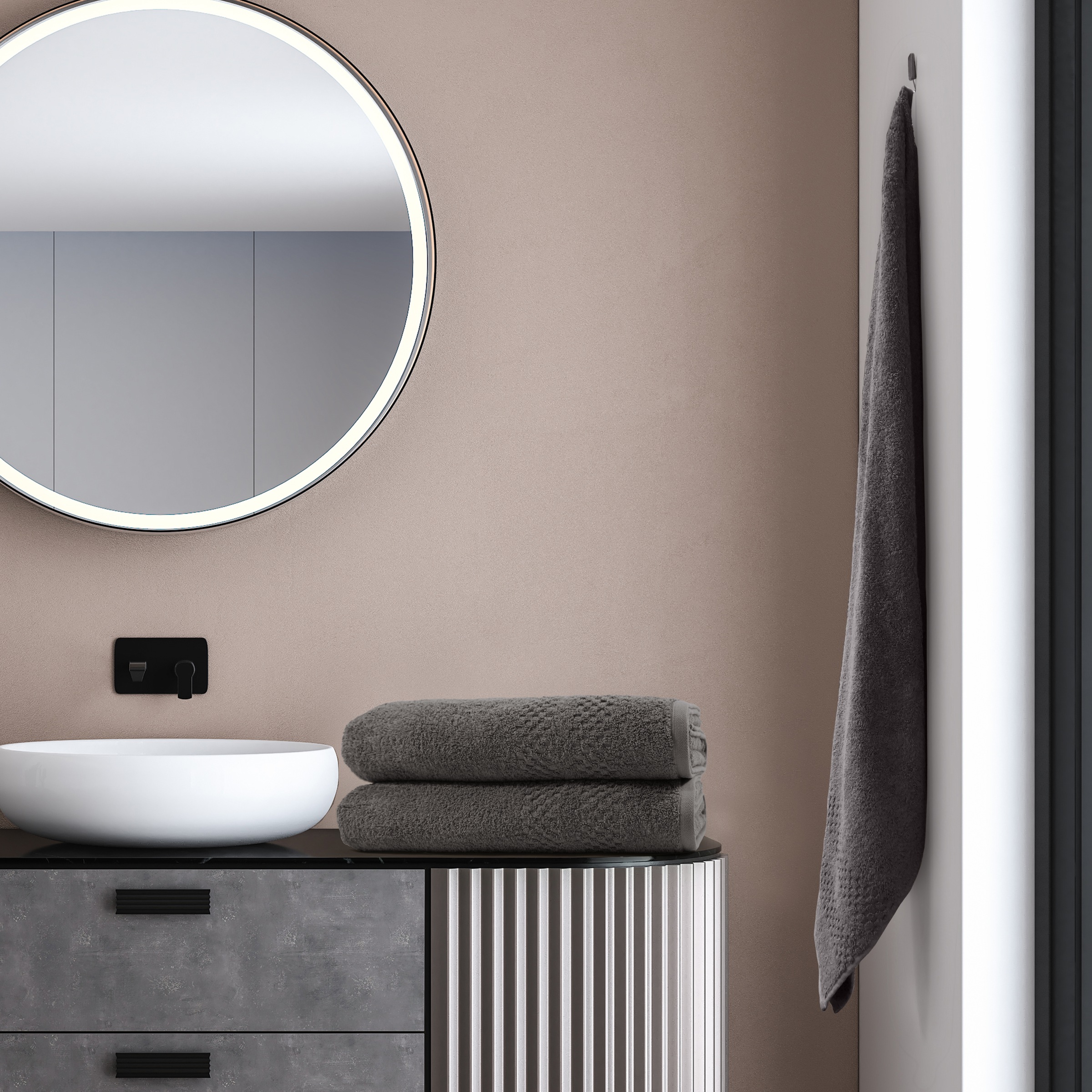 OTTO home Saunatuch "Regona, 80x200cm, flauschig und weich, 100% Baumwolle, günstig online kaufen