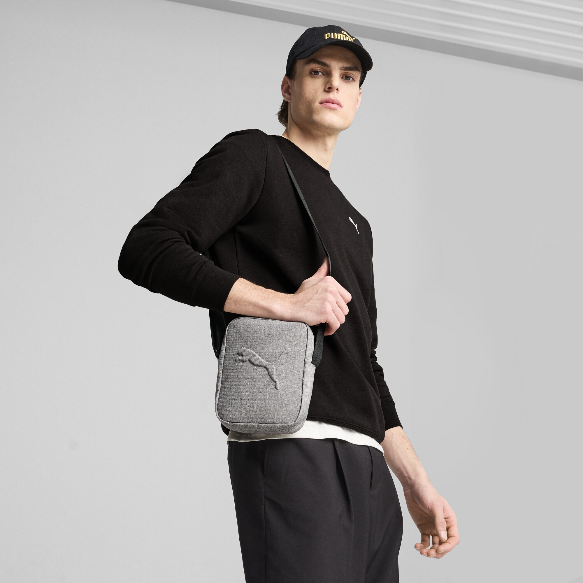 PUMA Umhängetasche »PUMA Buzz Heather Tragetasche Erwachsene«