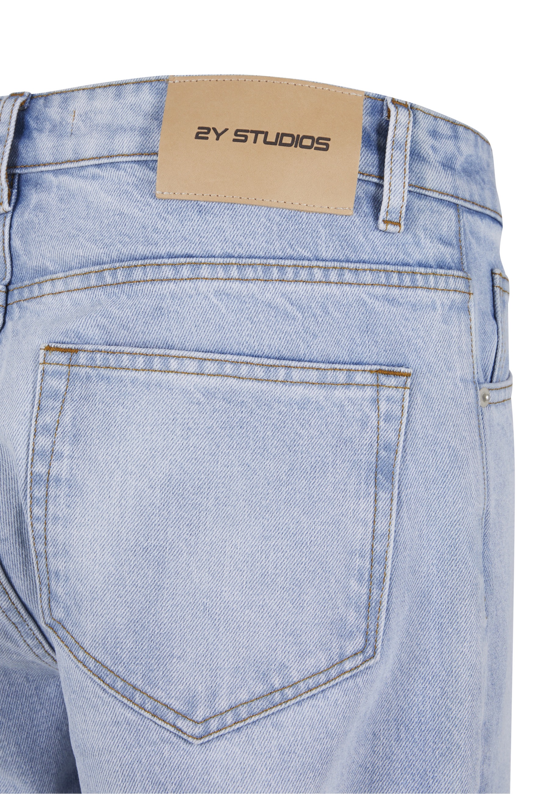 2Y Studios Bequeme Jeans »2Y Studios Durga Logo Straight Jeans«