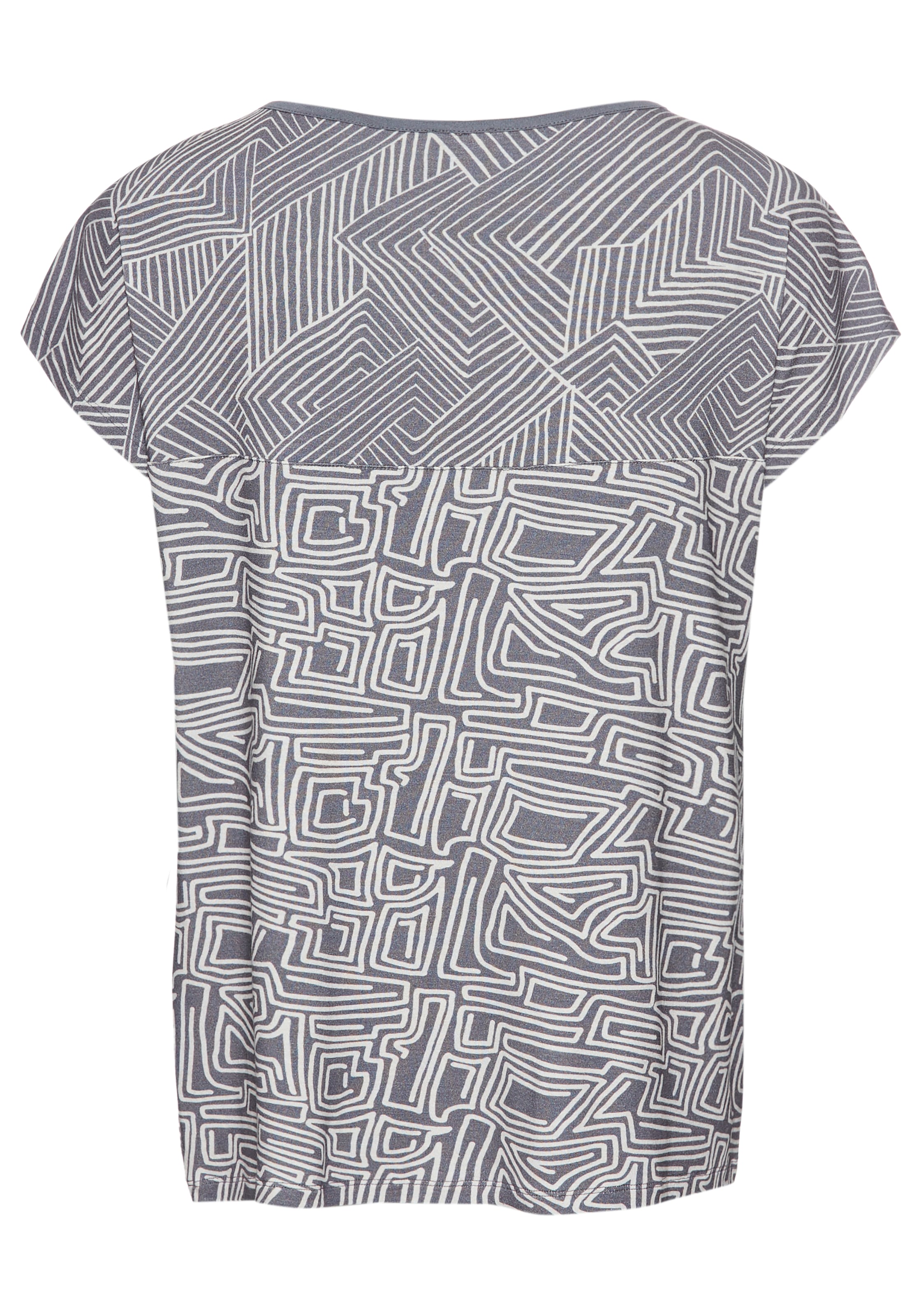 Laura Scott T-Shirt, mit stylischem Mustermix im Graphik-Design - NEUE KOLLEKTION