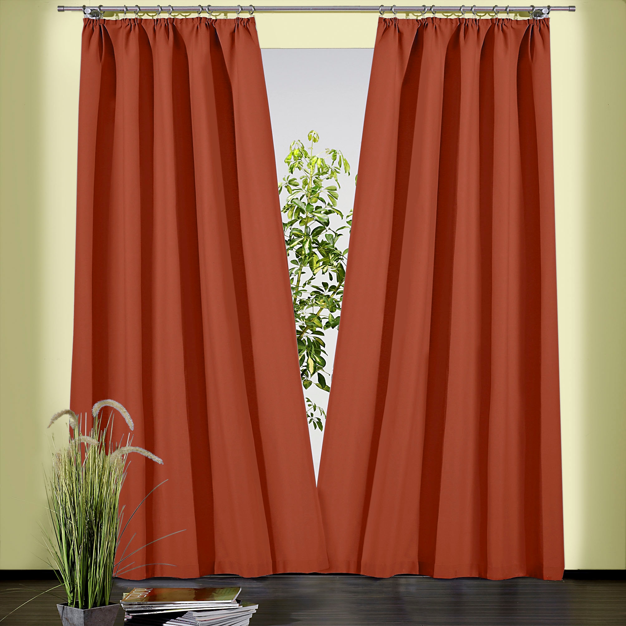 Weckbrodt Vorhang "Sento" Kräuselband 1 Stk. tlg. Baumwolle, blickdicht, ma günstig online kaufen