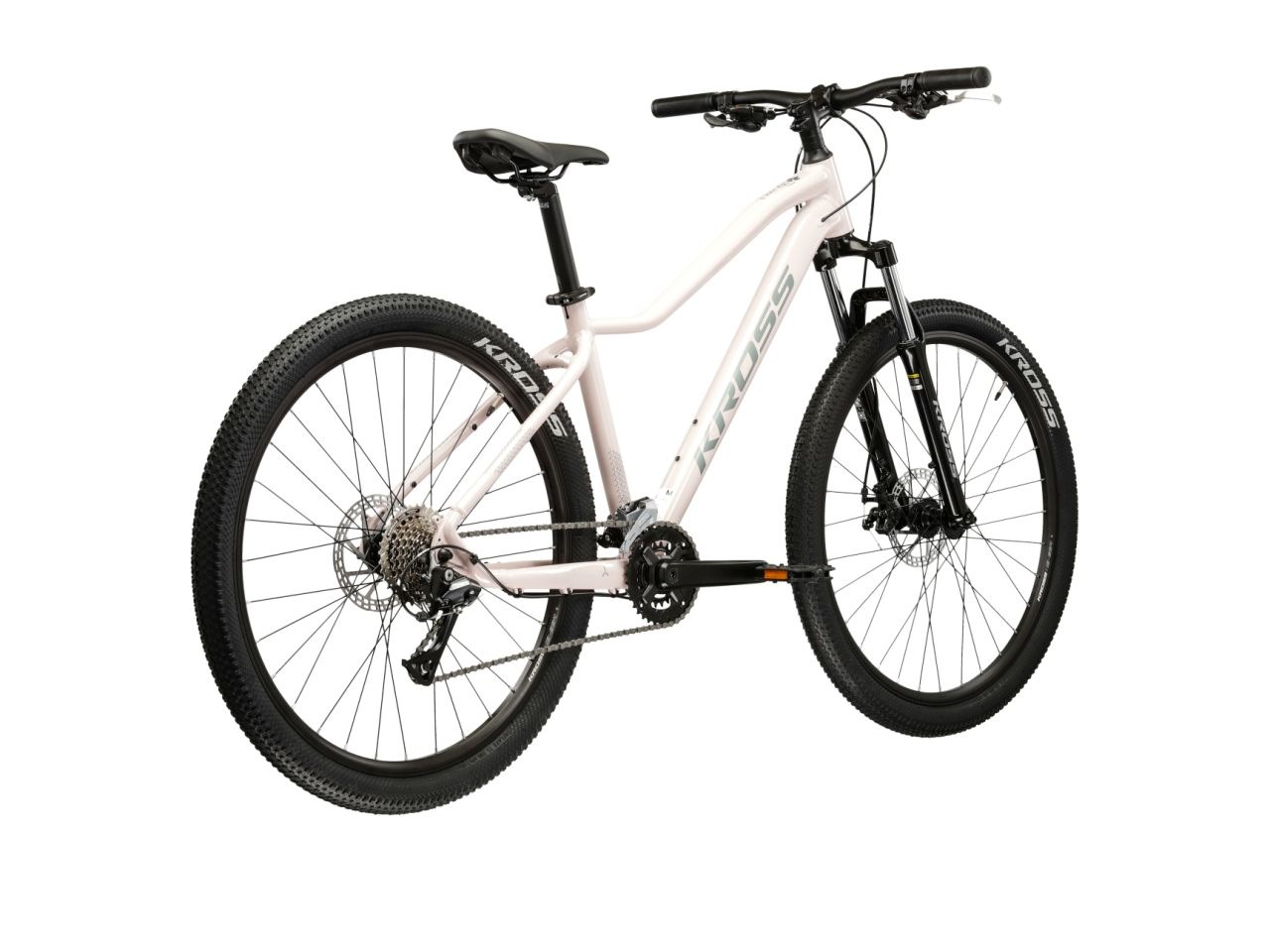 Kross Mountainbike »KROSS Mountainbike Hardtail 27,5" LEA 3.0 rosa 16 Gänge« 16 Gang Shimano ACERA M3020 Schaltwerk Kettenschaltung