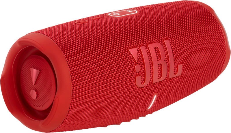 JBL Bluetooth-Lautsprecher "Charge 5 Portabler", B:22,3cm H:9,65cm T:9,4cm, rot, Lautsprecher, wasserdicht