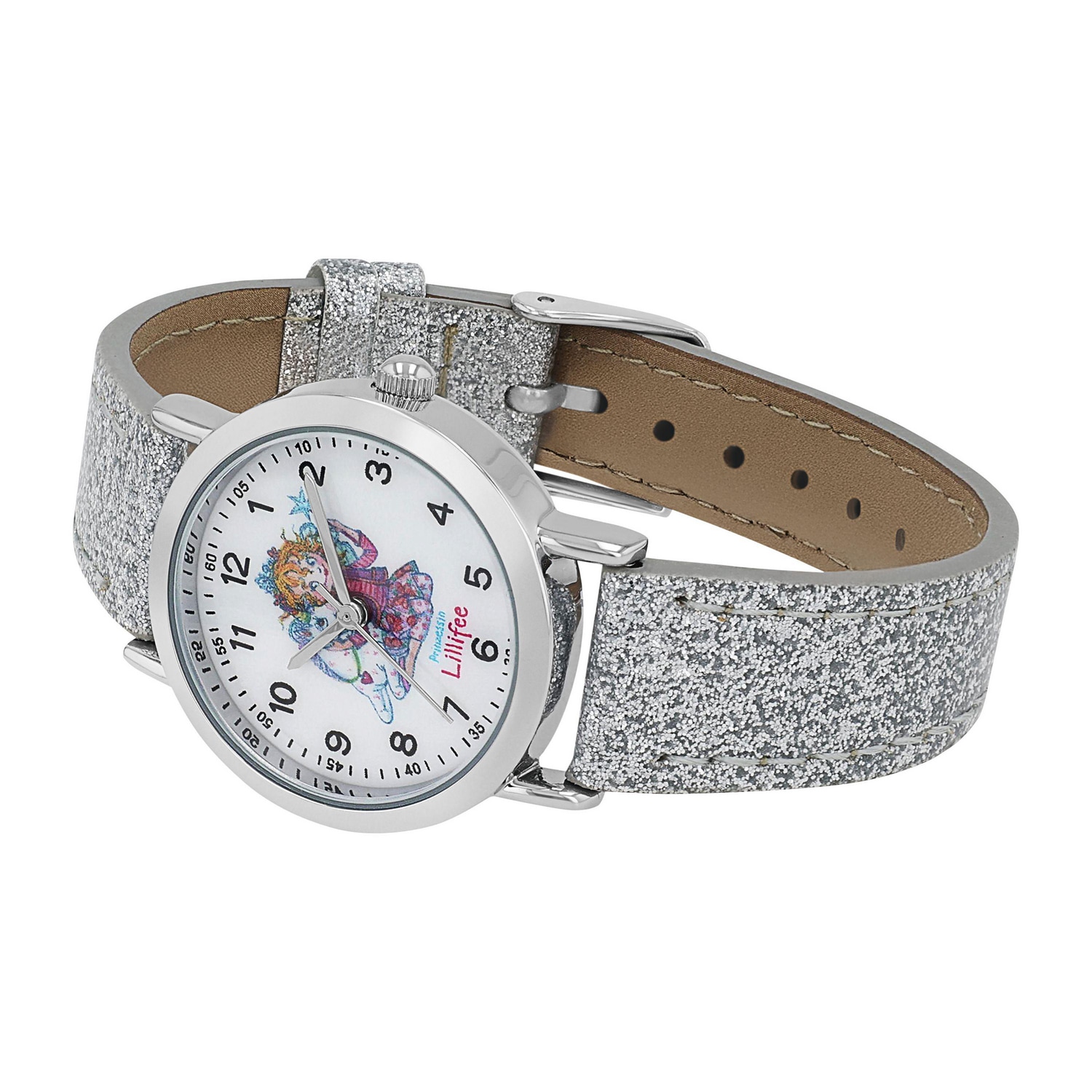 Prinzessin Lillifee Quarzuhr Armbanduhr, Kinderuhr, Mädchen, analog