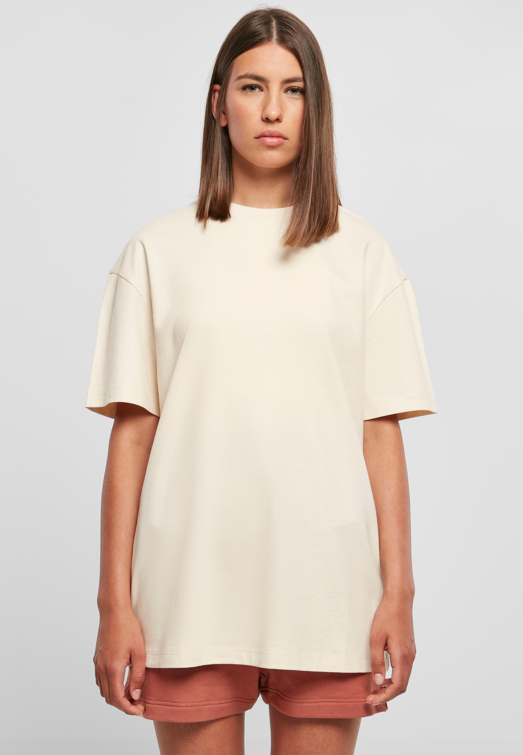 URBAN CLASSICS T-Shirt »Urban Classics Damen Ladies Oversized Boyfriend Tee«, (1 tlg.)