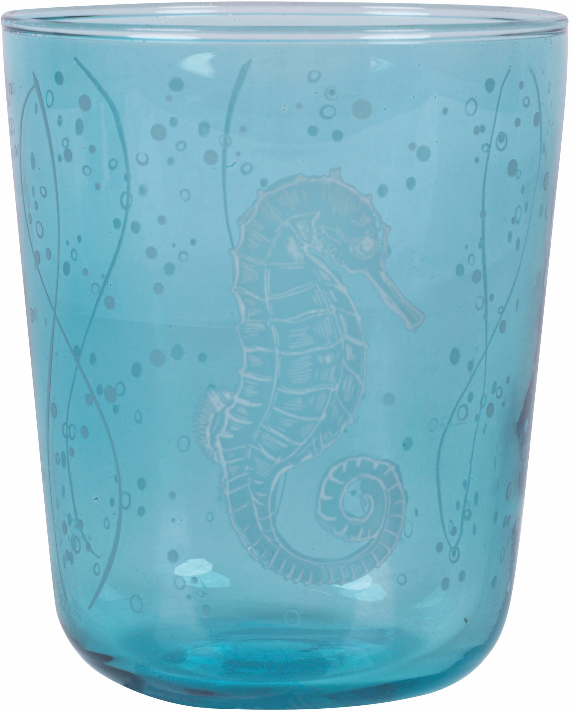 Villa d'Este Gläser-Set »Under Sea«, (Set, 6 tlg.), Wassergläser-Set, 6-teilig, Inhalt 315 ml