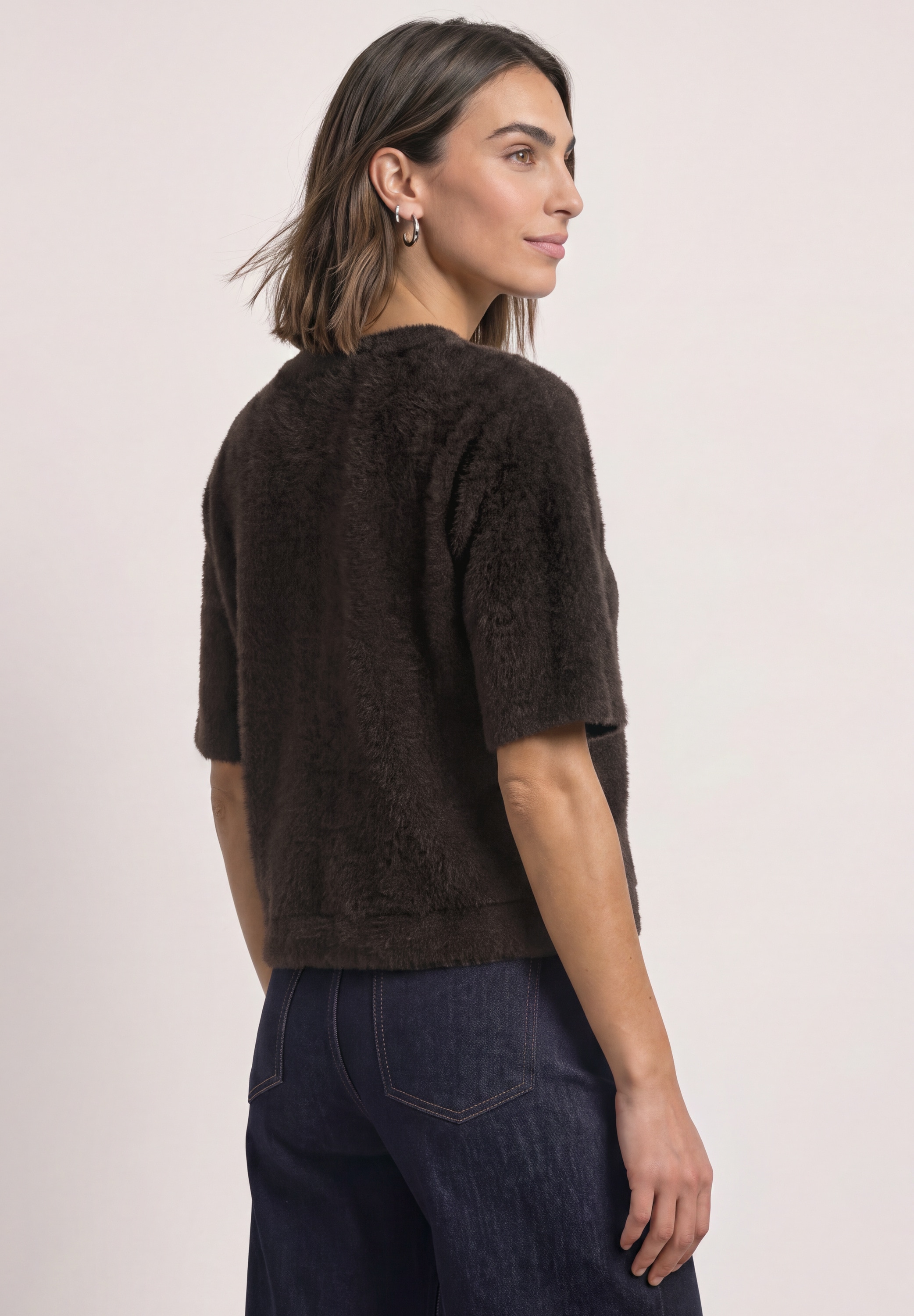 STREET ONE T-Shirt mit Rundhalsausschnitt